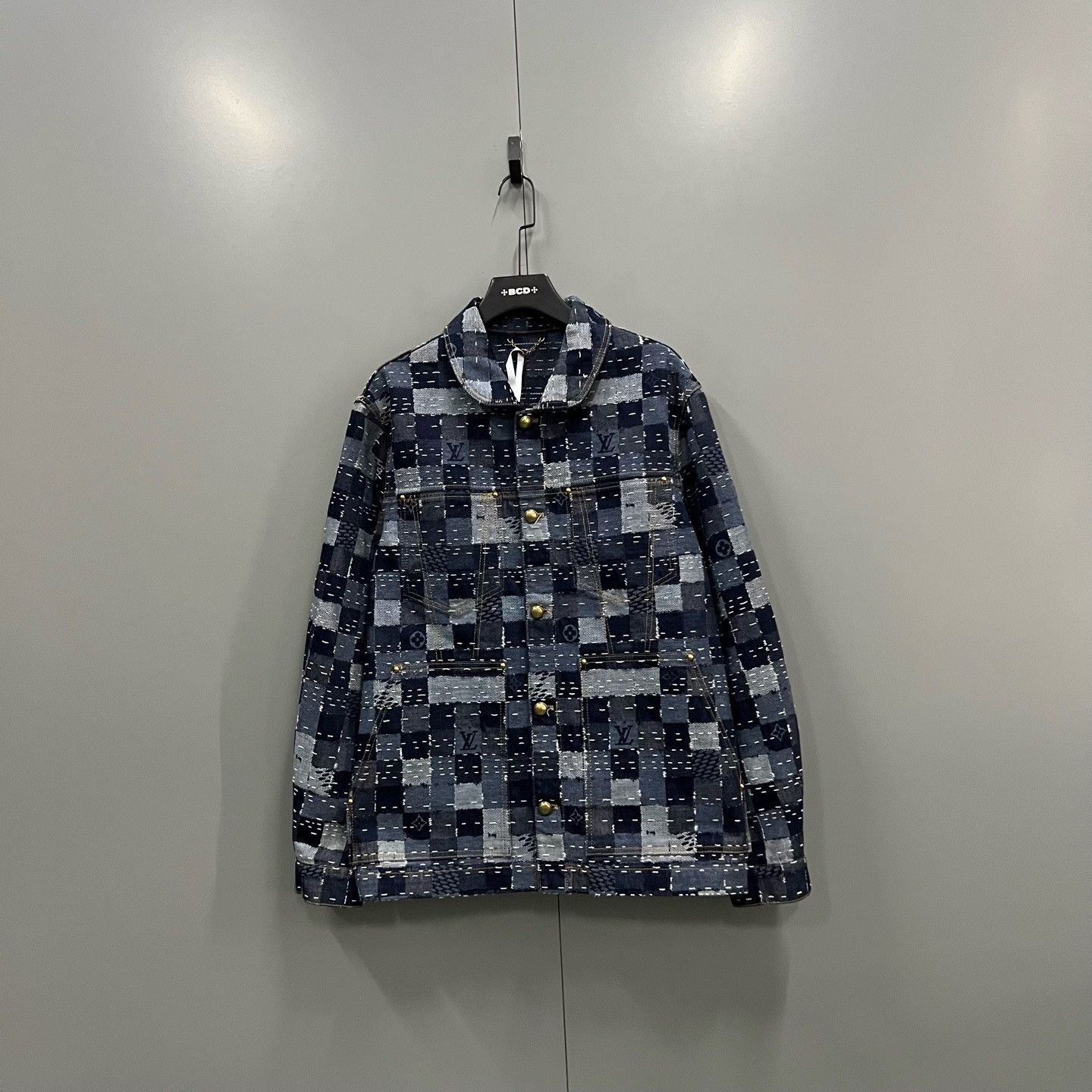 Louis Vuitton Louis Vuitton x Nigo Damier Denim Jacket 50 Size US M / EU 48-50 / 2 - 1 Thumbnail