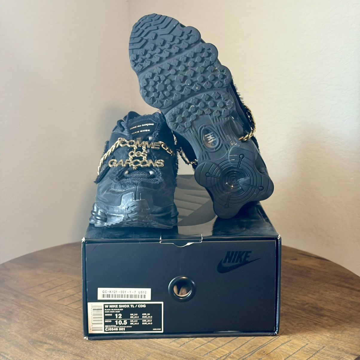 Comme des Garcons Homme Plus × Nike Comme des Garcons Nike Shox- Black Size US 10.5 / EU 43-44 - 5 Thumbnail