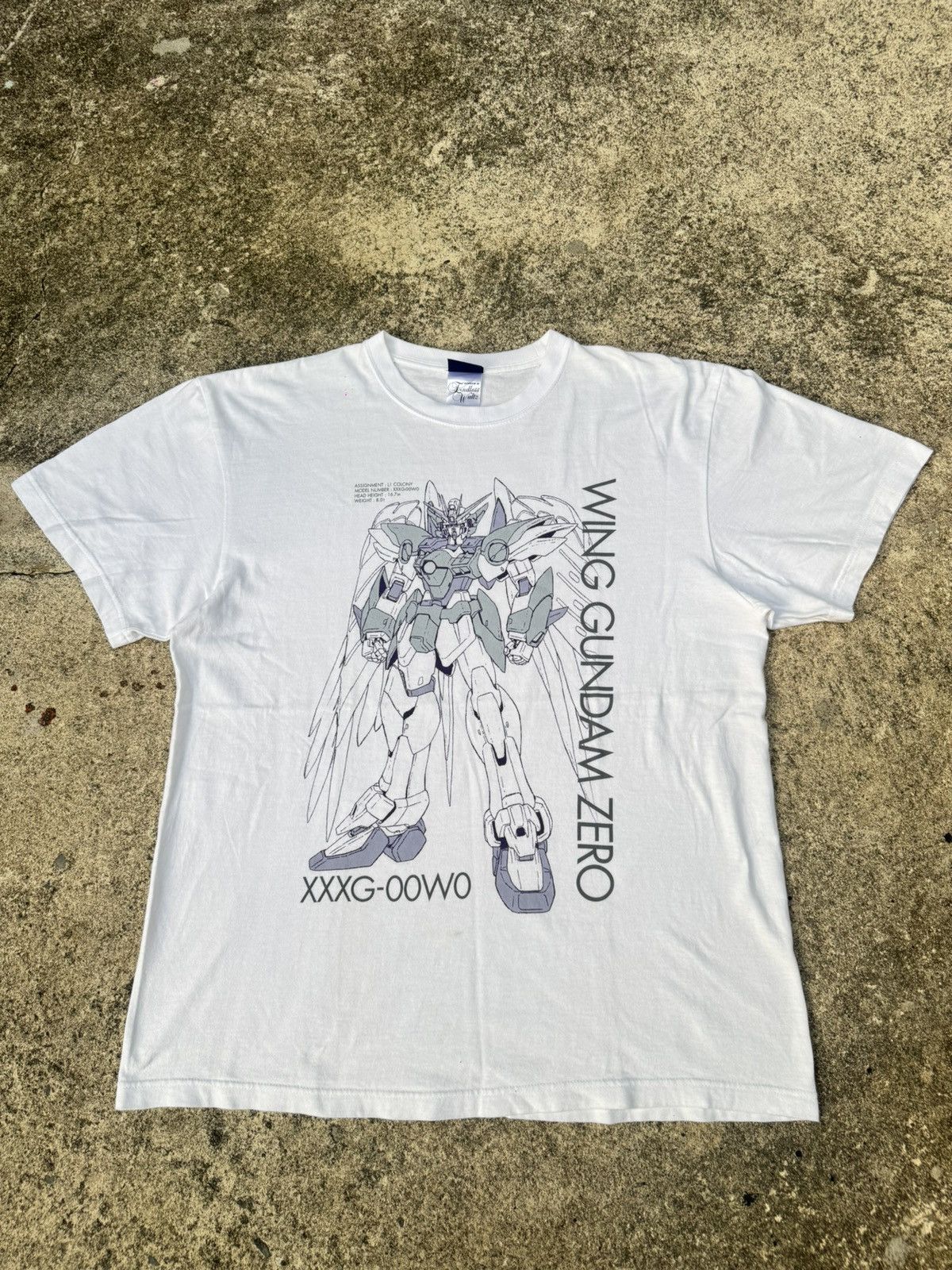 Anime Vintage gundam-w zero cospa tag t shirt Size US XL / EU 56 / 4 - 2 Thumbnail