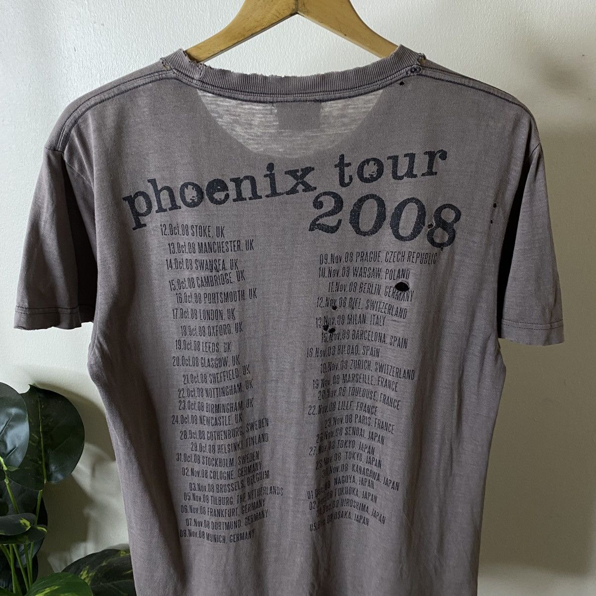 Band Tees Vintage 2008 Zebrahead Phoenix Tour Distressed Sunfaded Tee Size US M / EU 48-50 / 2 - 2 Thumbnail