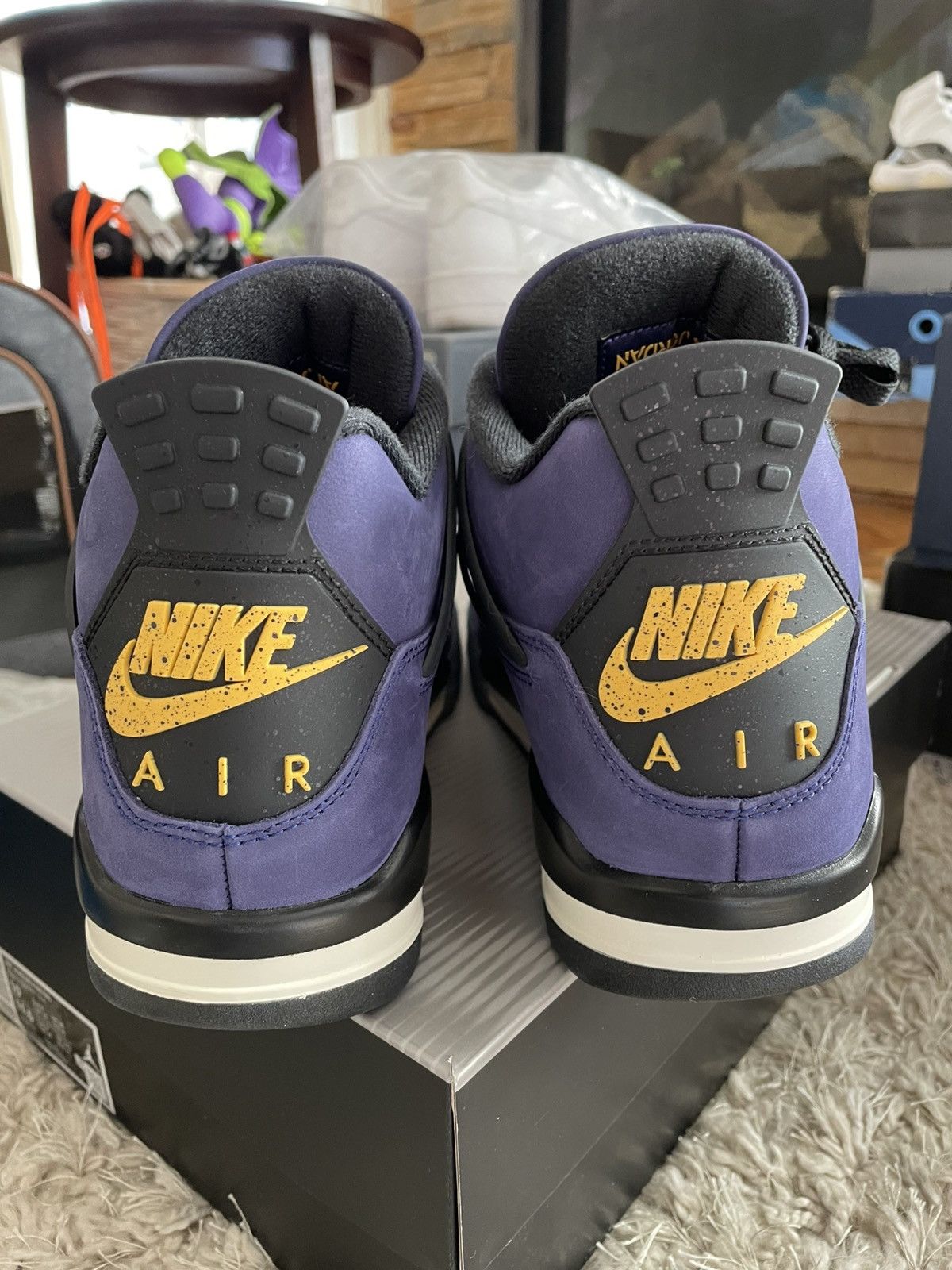 Jordan Brand Jordan 4 Lakers Size US 10 / EU 43 - 6 Thumbnail