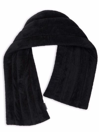 Balenciaga Balenciaga Quilted Stripe Faux Fur Scarf Size ONE SIZE - 2 Thumbnail