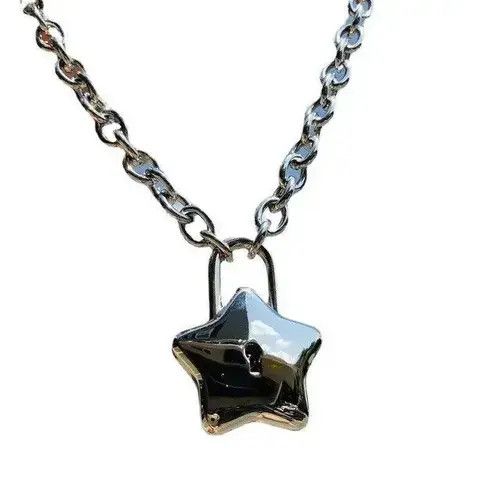 Japanese Brand Cool Star Lock Pendant Necklaces Size ONE SIZE - 2 Thumbnail