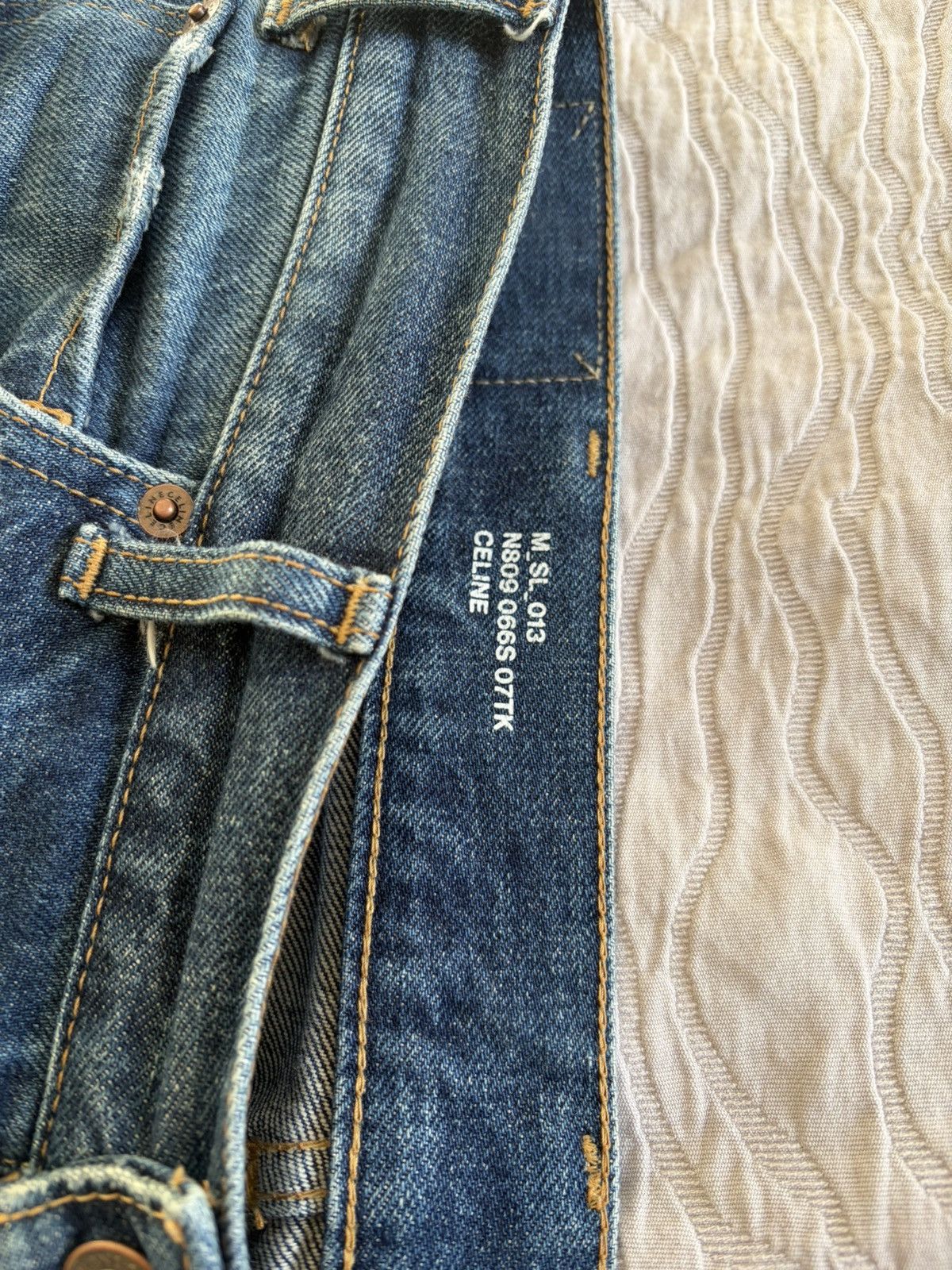 Celine Celine X Hedi Slimane Raw Hem Denim SS23 Size US 33 - 5 Thumbnail