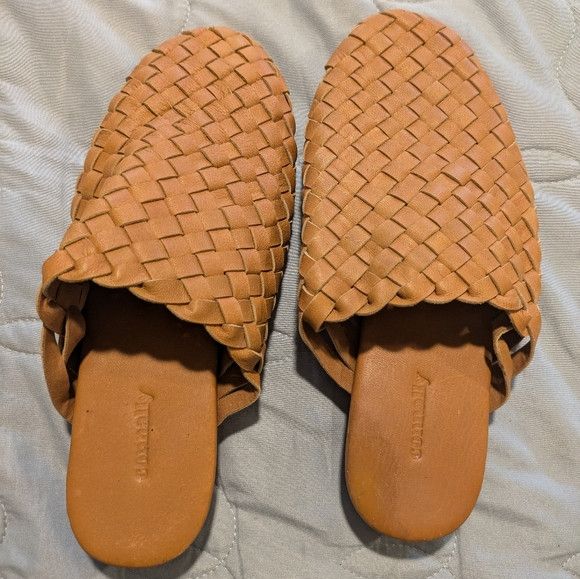 Other Connally Leather Woven Slip On Shoes Handmade Size 37 Size US 7 / IT 37 - 2 Thumbnail
