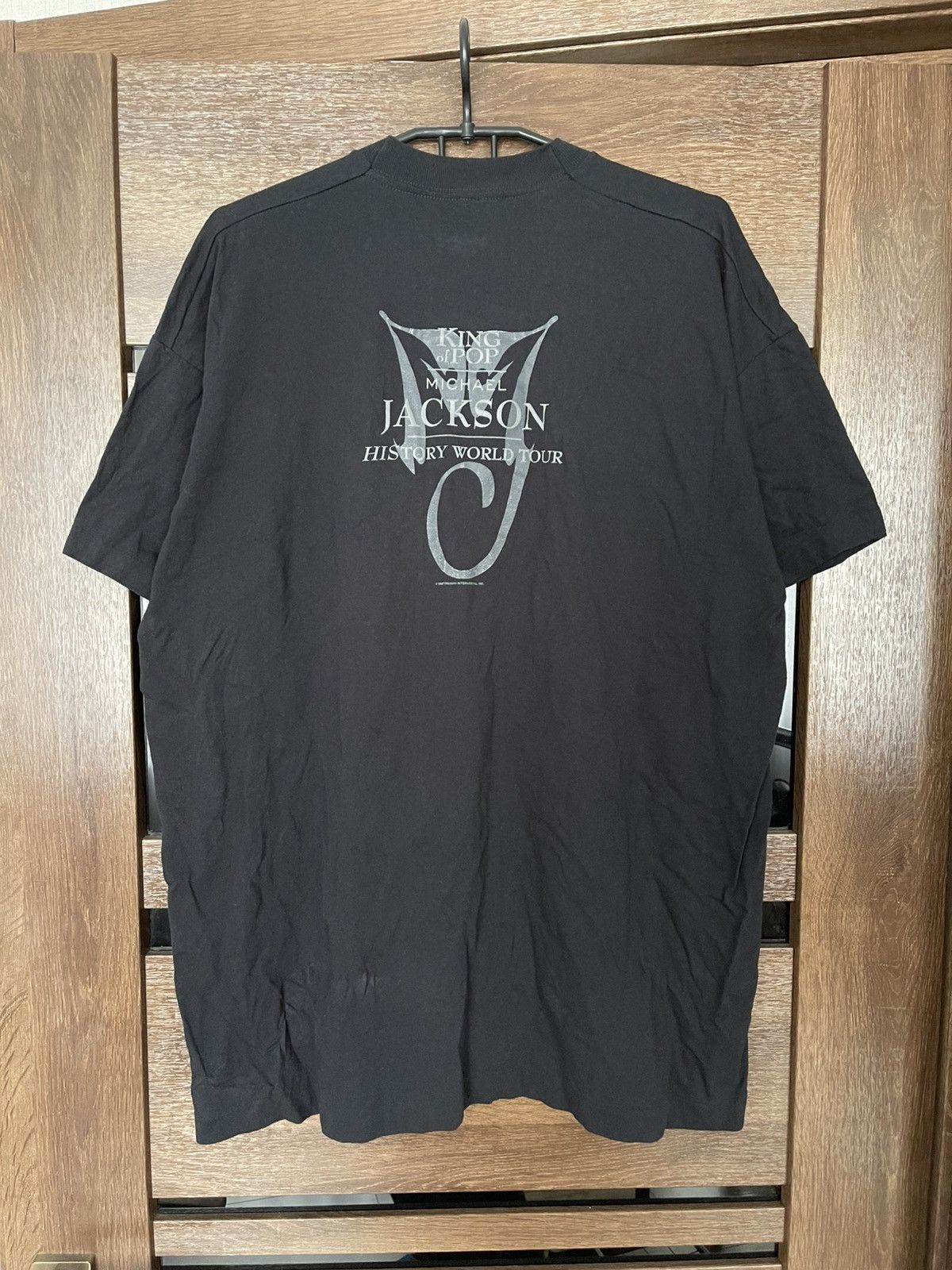 Band Tees 1996 Michael Jackson History World Tour T-Shirt Tee Vintage Size US XL / EU 56 / 4 - 8 Thumbnail