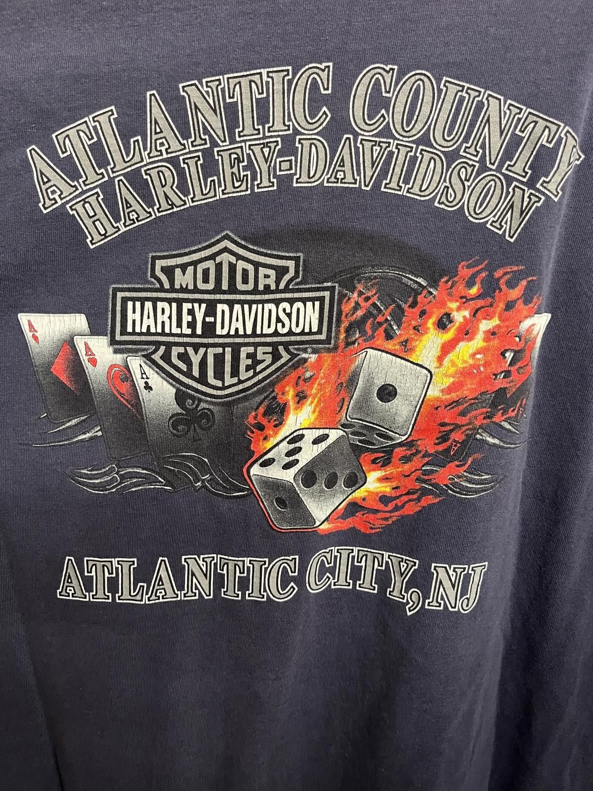 Harley Davidson Faded Harley Davidson Pocket Tee Aces Fire Dice - XL Size US XL / EU 56 / 4 - 5 Thumbnail