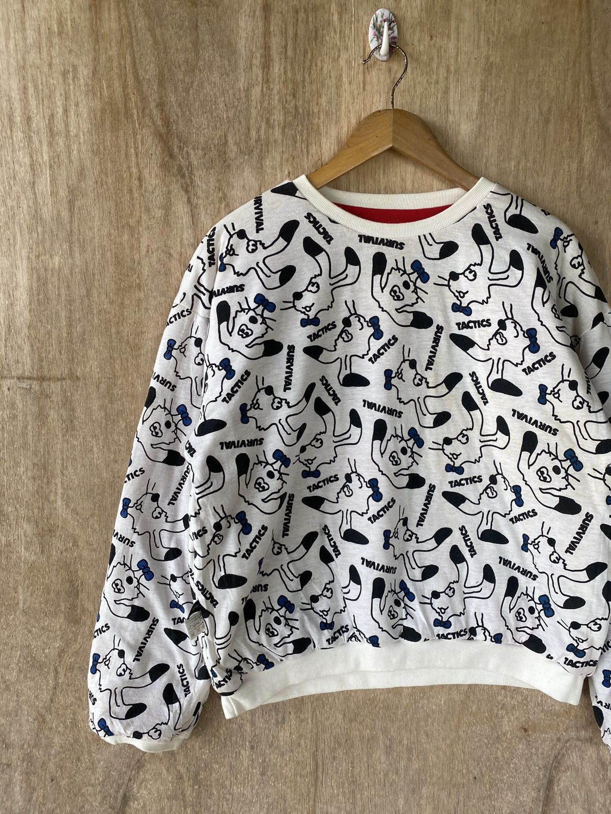 Japanese Brand × Vintage 👘SALE👘VINTAGE STYLE REVERSIBLE SWEATSHIRT Size US L / EU 52-54 / 3 - 9 Thumbnail