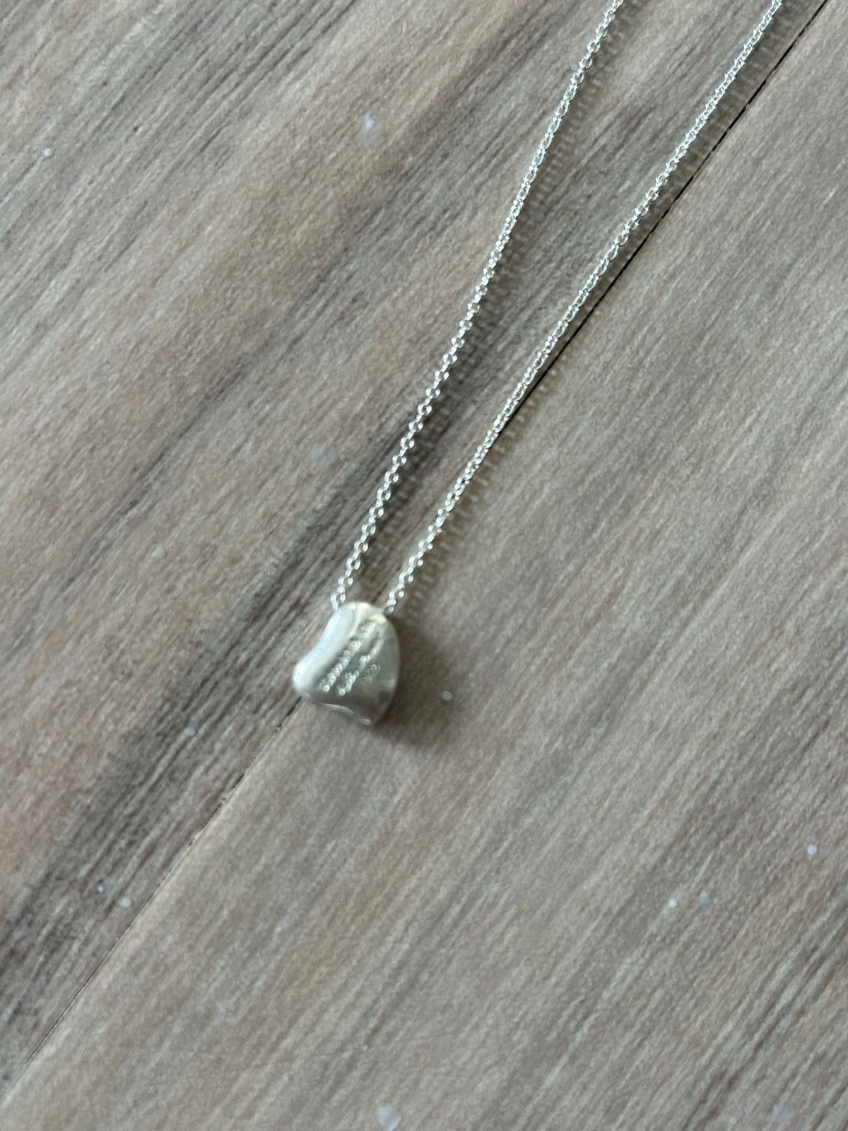 Tiffany & Co. Elsa Peretti Full Heart Tiffany Co Necklace 16” Size ONE SIZE - 2 Thumbnail
