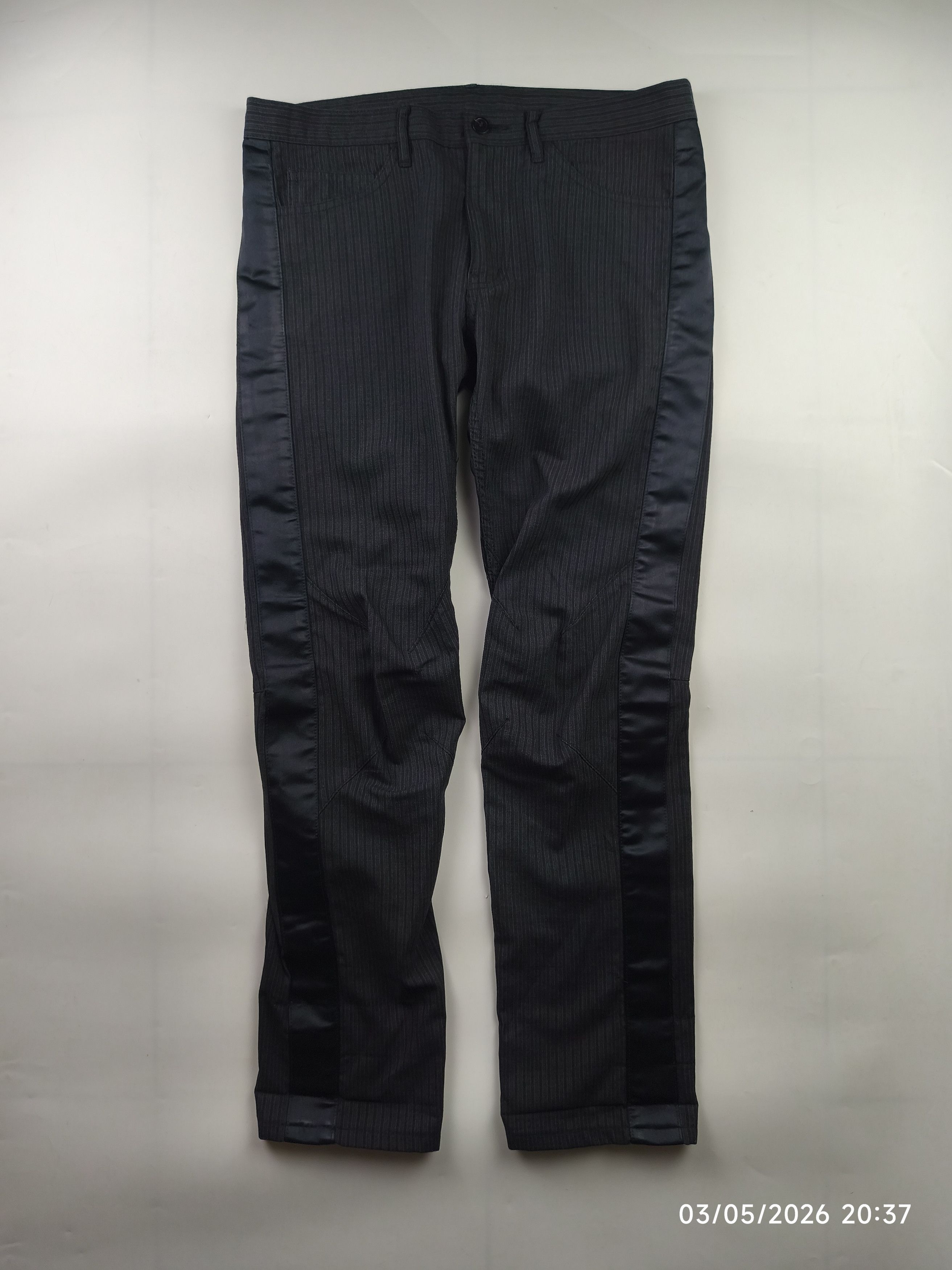 Comme des Garcons Homme Plus Cdg homme plus F/W 15' striped pants Size US 31 - 2 Thumbnail