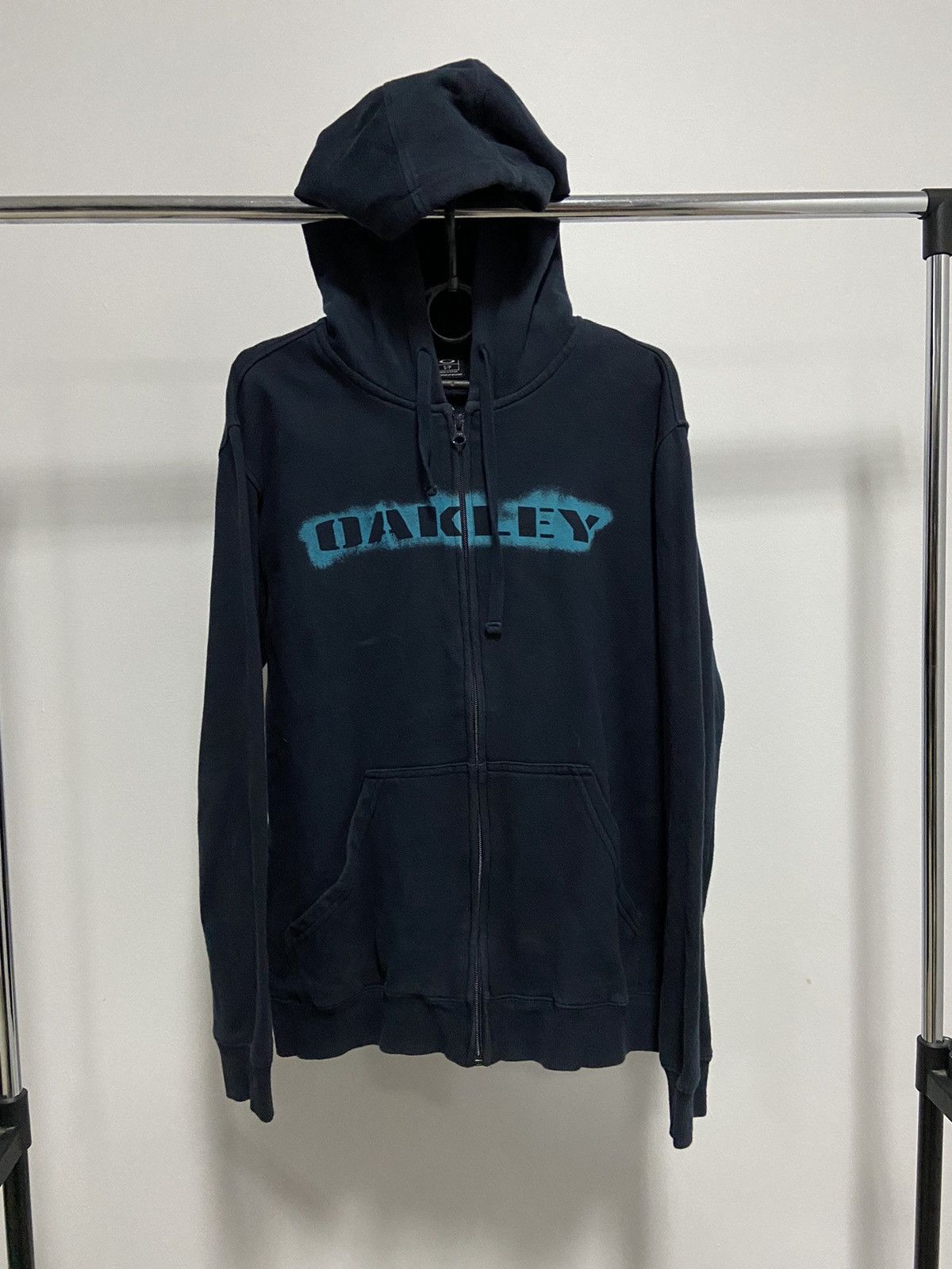 Oakley × Vintage Oakley zip Hoodie Vintage Gorpcore Style Luxury Big Logo Size US S / EU 44-46 / 1 - 1 Thumbnail