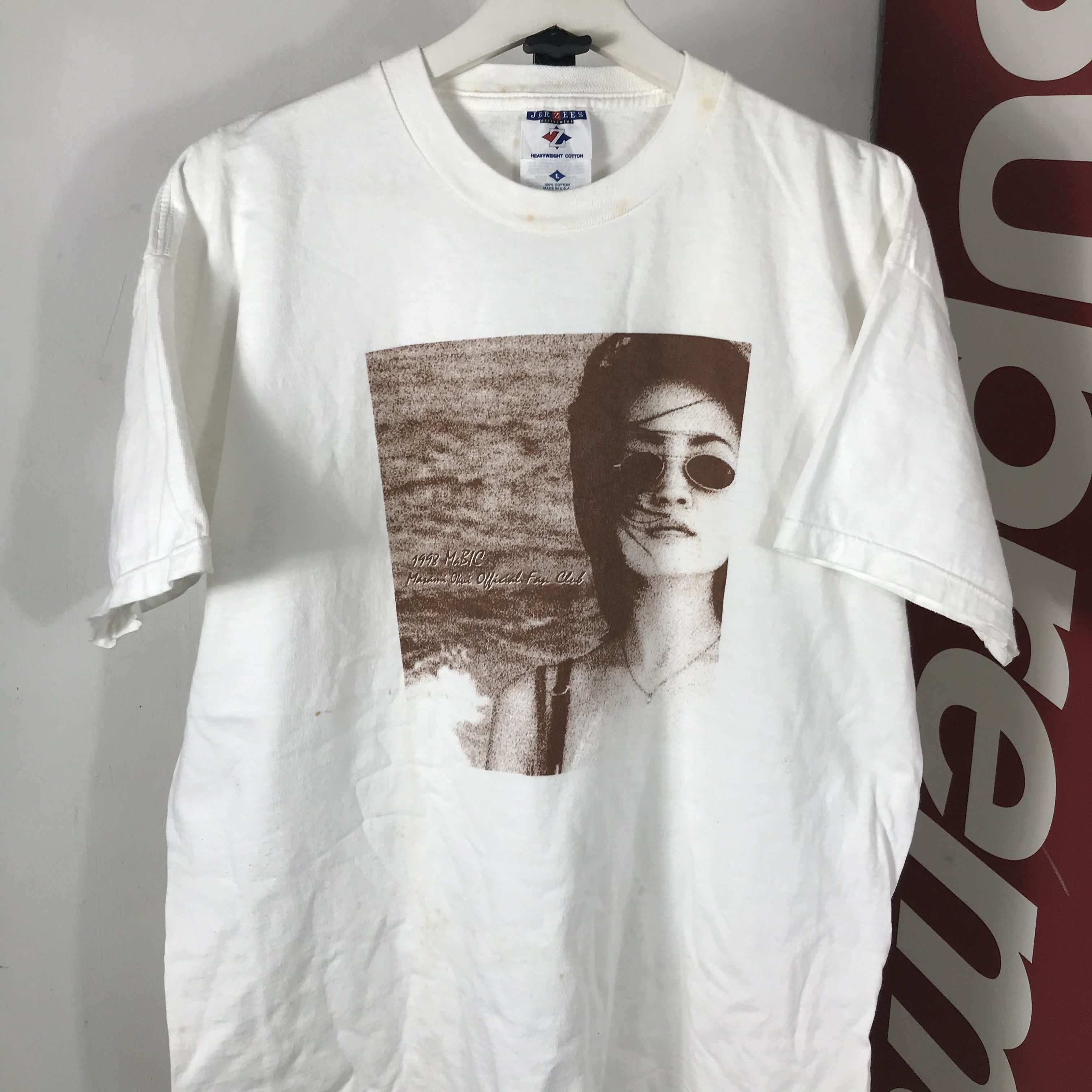 Vintage Vintage masami okui ARTIST Japan Musician Tee Shirt Size US L / EU 52-54 / 3 - 2 Thumbnail