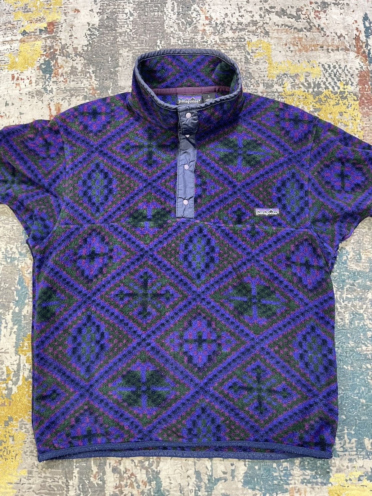 Patagonia Vtg 90s Patagonia Synchilla Snap-T Pullover Size US S / EU 44-46 / 1 - 8 Thumbnail