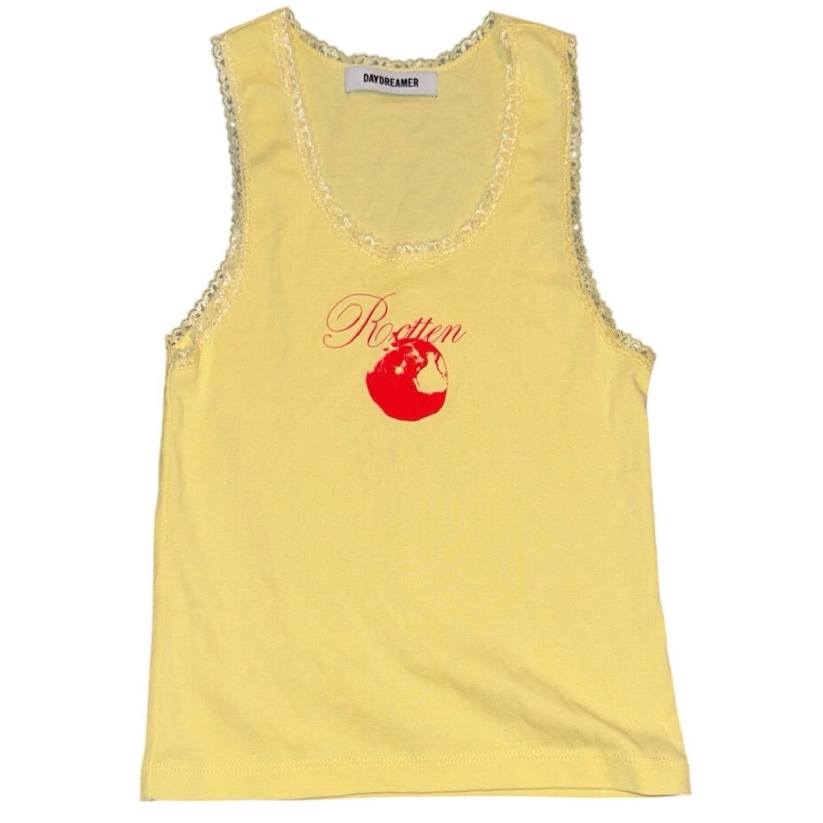 Daydreamer DAYDREAMER Rotten Apple Tank in Yellow Size Small New Size S / US 4 / IT 40 - 2 Thumbnail