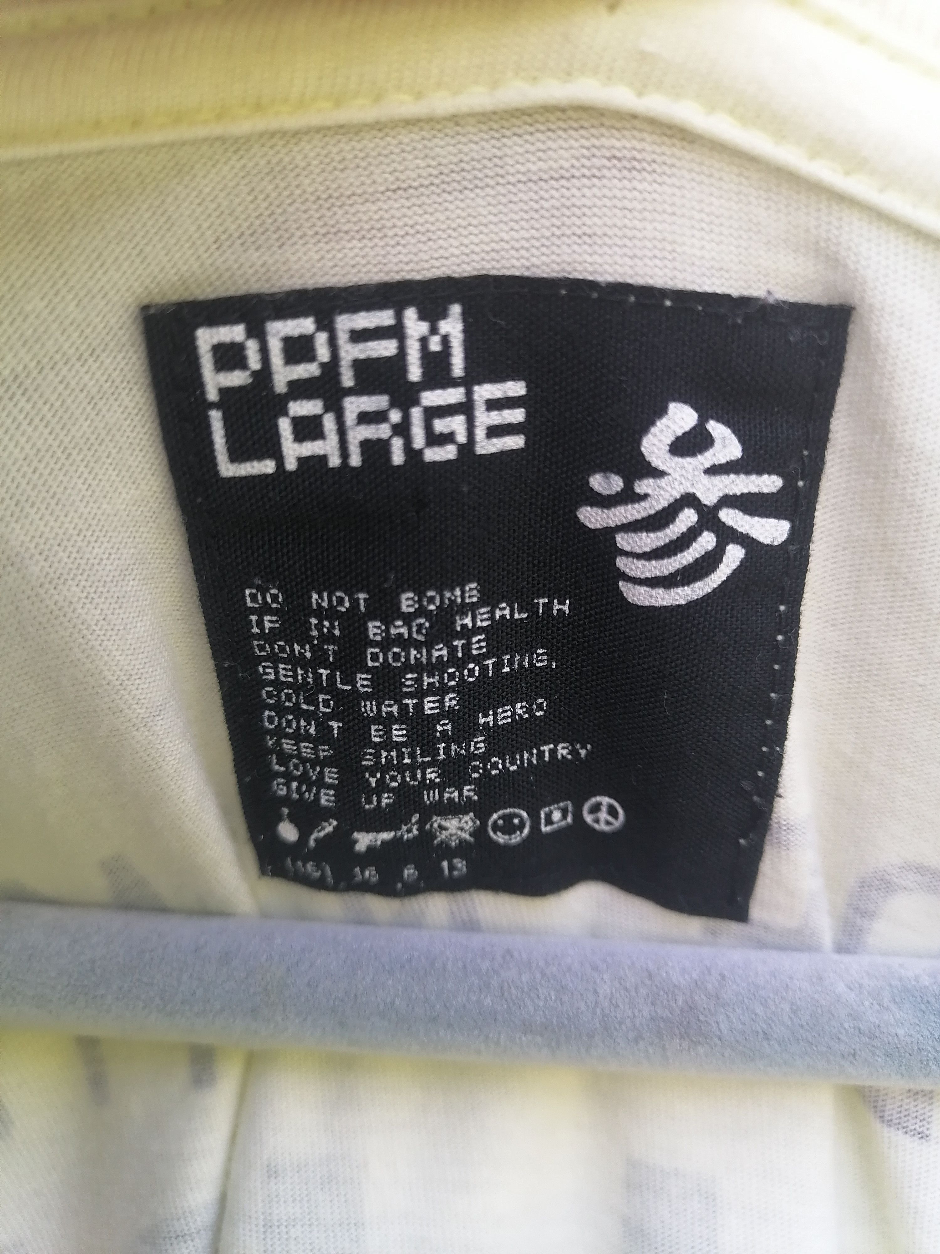 Hysteric Glamour × Le Grande Bleu (L.G.B.) × PPFM 2000's Ppfm Archive Rare Maniac Corp Hitman Shirt Size US S / EU 44-46 / 1 - 5 Thumbnail