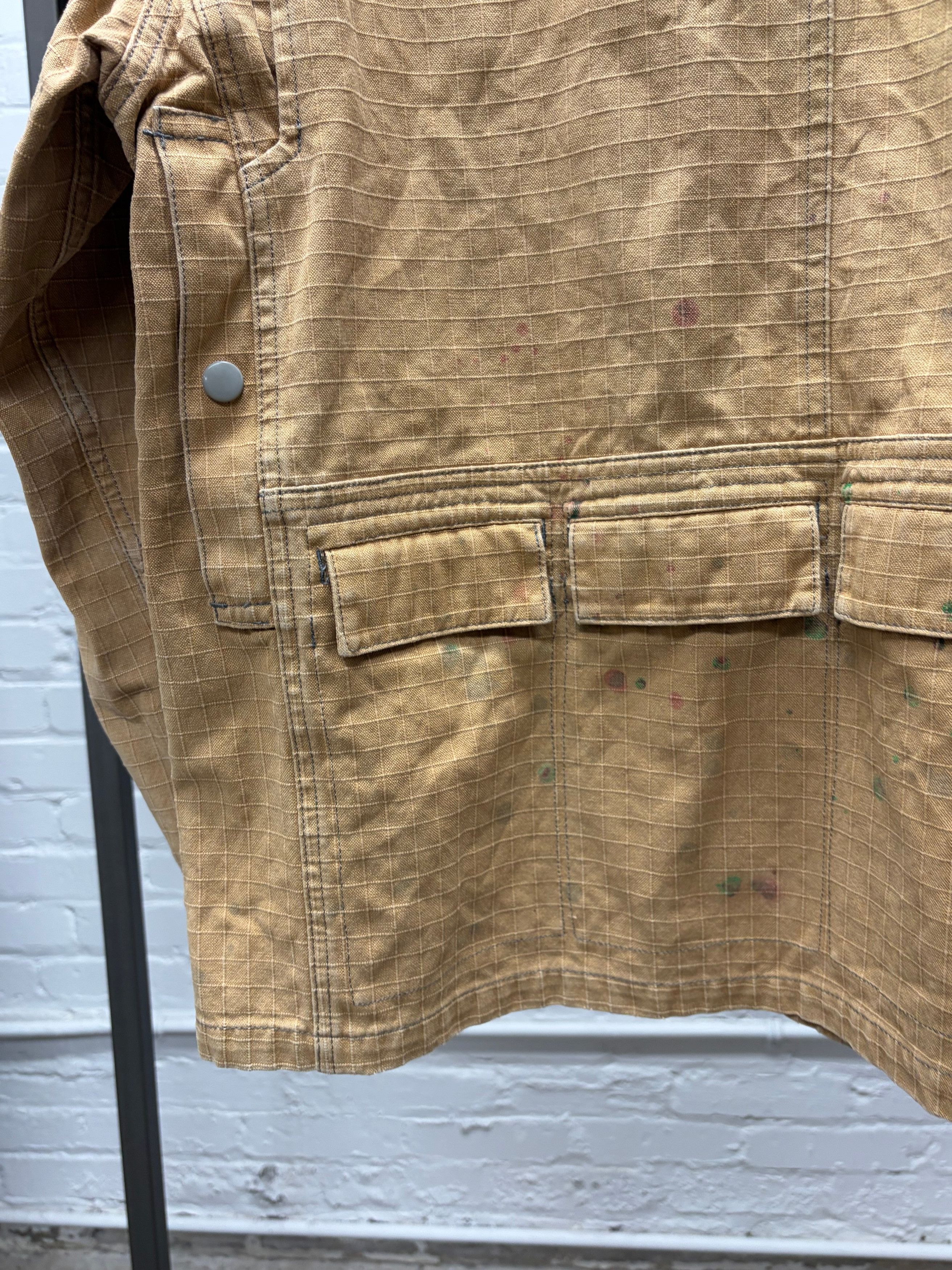Undercover SS2000 Undercover x NGAP Paint Splattered Canvas Work Jacket Size US L / EU 52-54 / 3 - 5 Thumbnail