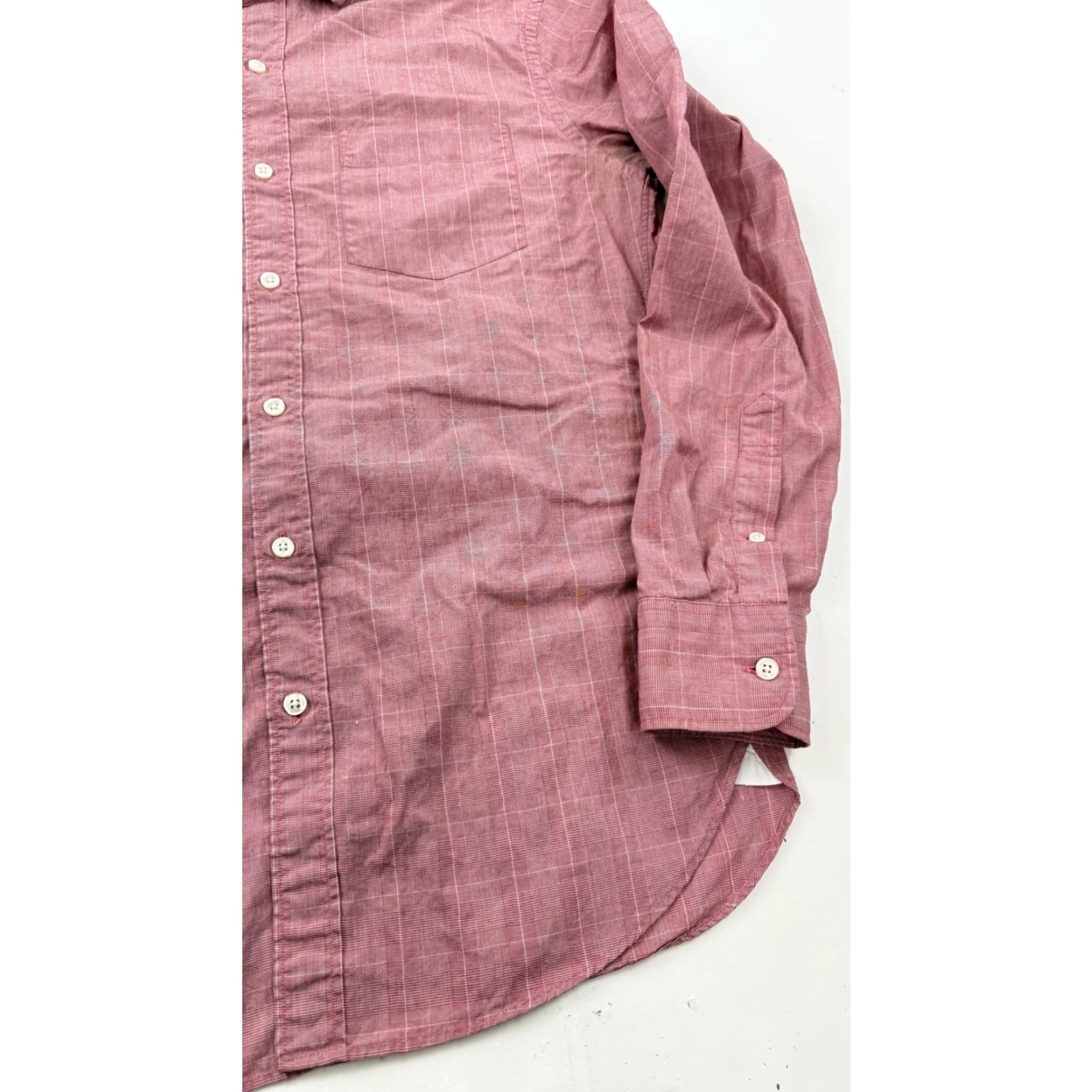 J.Crew J.Crew Shirt Ludlow Mens Medium Red Check 120s 2 Ply Cotton Button Down Size US M / EU 48-50 / 2 - 2 Thumbnail