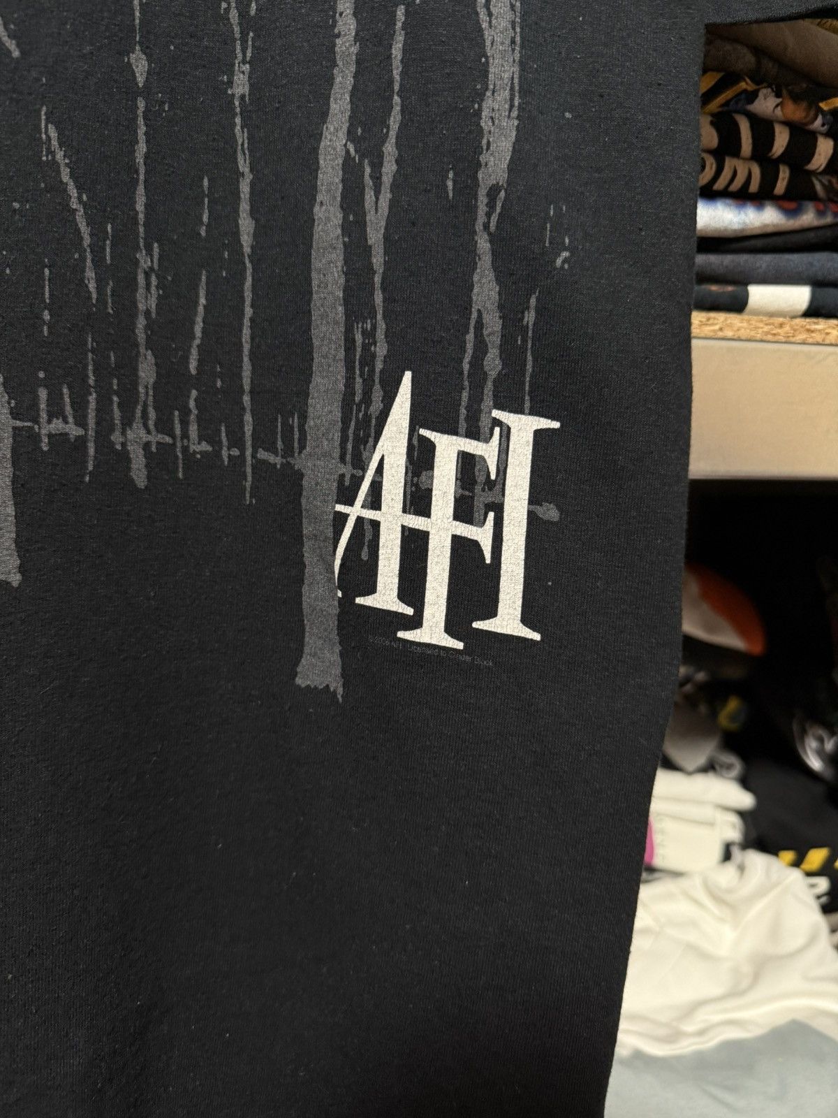 Vintage Vintage 2006 Afi Love Like Winter Tour Band Rock T-Shirt Size US S / EU 44-46 / 1 - 4 Thumbnail