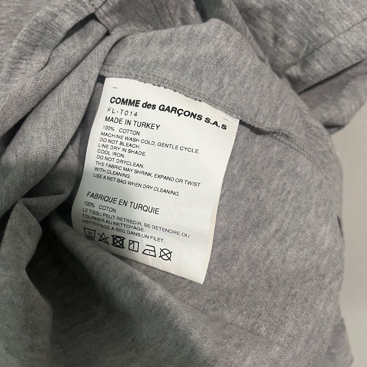 Comme des Garcons SHIRT × Lacoste Uneven Hem Tee Size US M / EU 48-50 / 2 - 9 Thumbnail