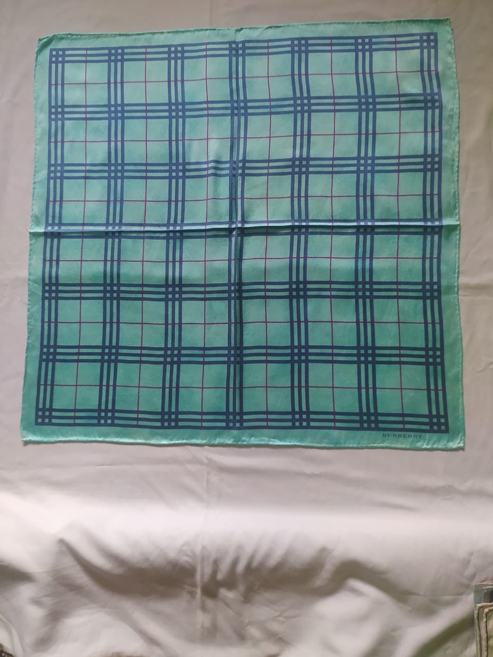 Burberry Burberry Handkerchief cotton&silk Size ONE SIZE - 2 Thumbnail