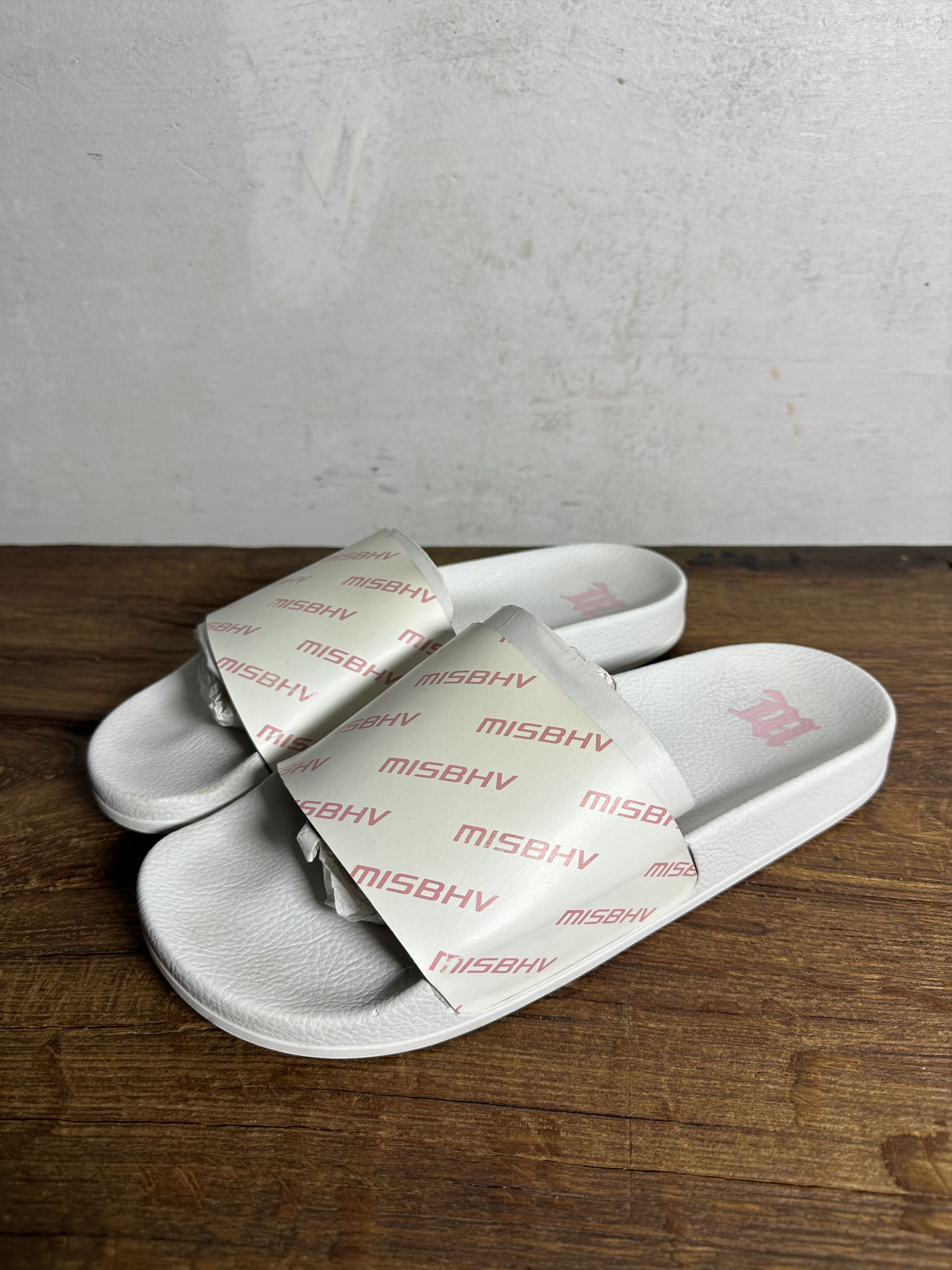 Misbhv MISBHV Diagonal Logo Pool Sliders Size US 8 / EU 41 - 1 Thumbnail