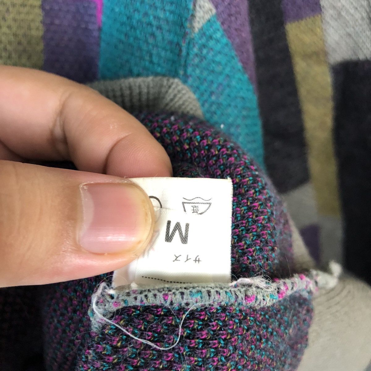Japanese Brand DL Bel Shepree vintage art Gray Knitwear sweatshirt #C473 Size M / US 6-8 / IT 42-44 - 14 Thumbnail