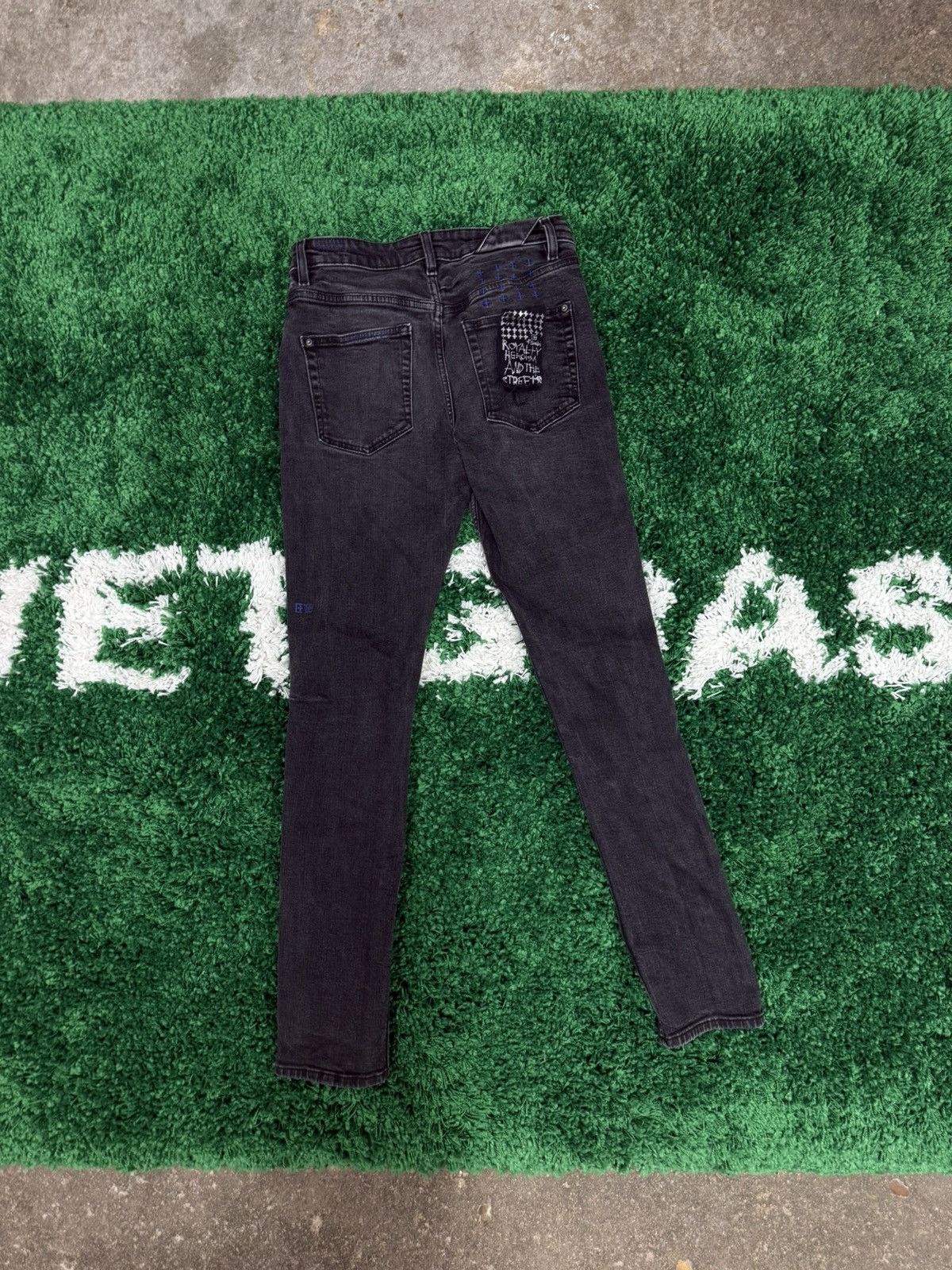 Ksubi Ksubi Distressed Chitch Blu Bottle Denim Jeans 30 Blue Flag Size US 30 / EU 46 - 1 Thumbnail