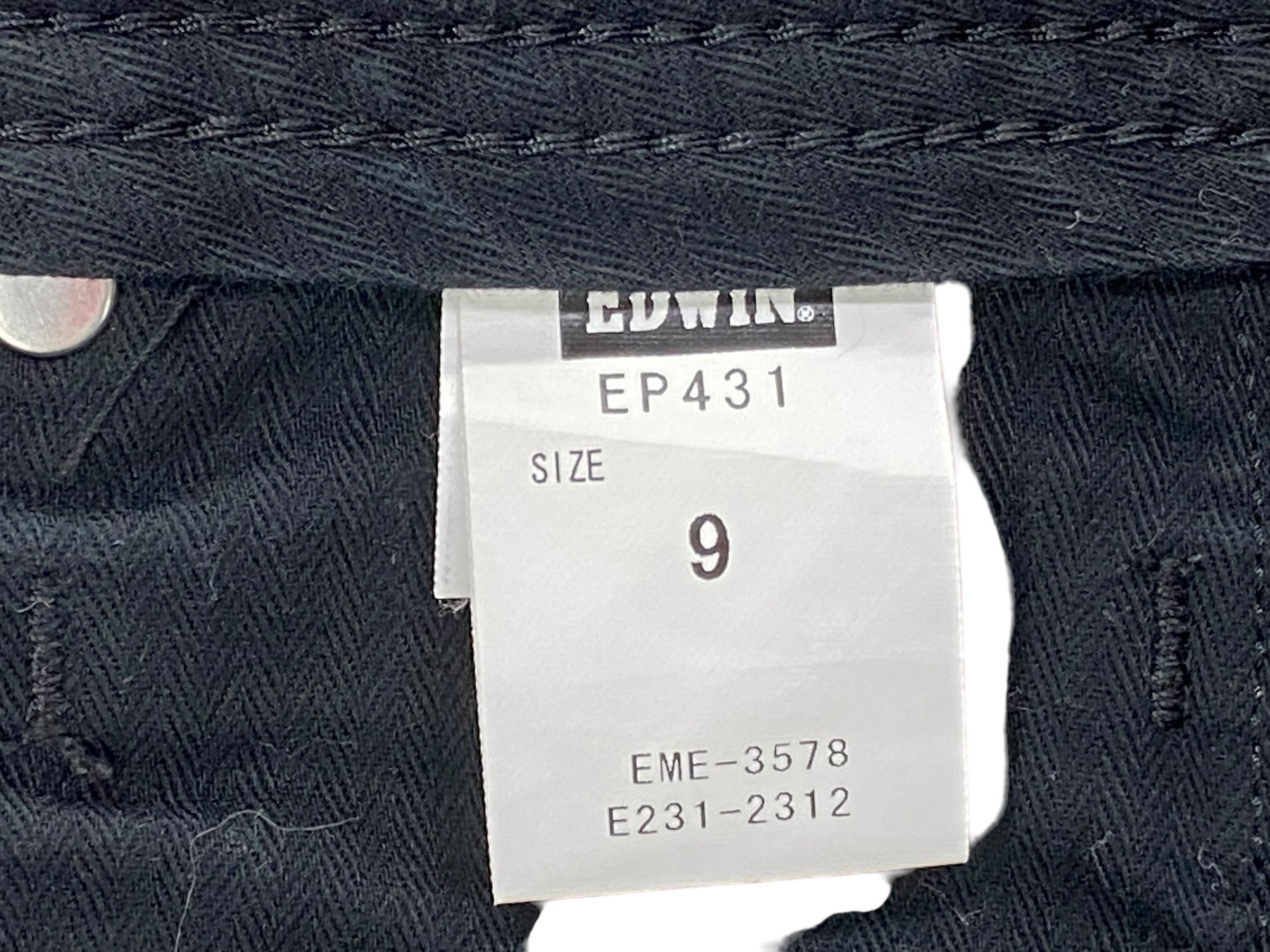 Edwin Vintage Edwin Hickory Skateboard Pants 90s Baggy Fit Size 29" - 9 Thumbnail