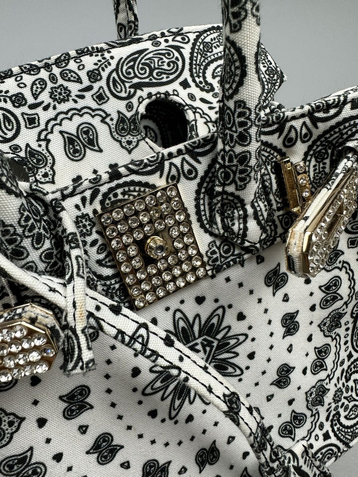 Designer × If Six Was Nine Rare Hermetic Paisley Birkin Inspired By Hermes Birkin Size ONE SIZE - 10 Thumbnail