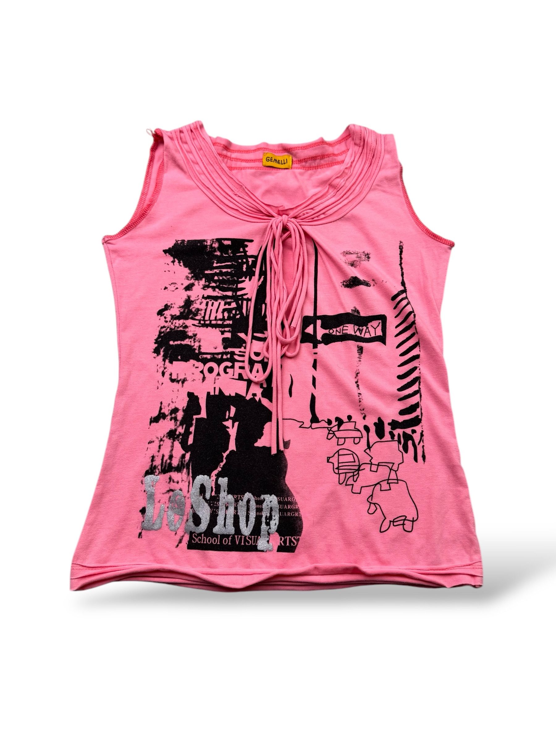 Japanese Brand Vintage Tank Top W208(V9) Size S / US 4 / IT 40 - 1 Thumbnail