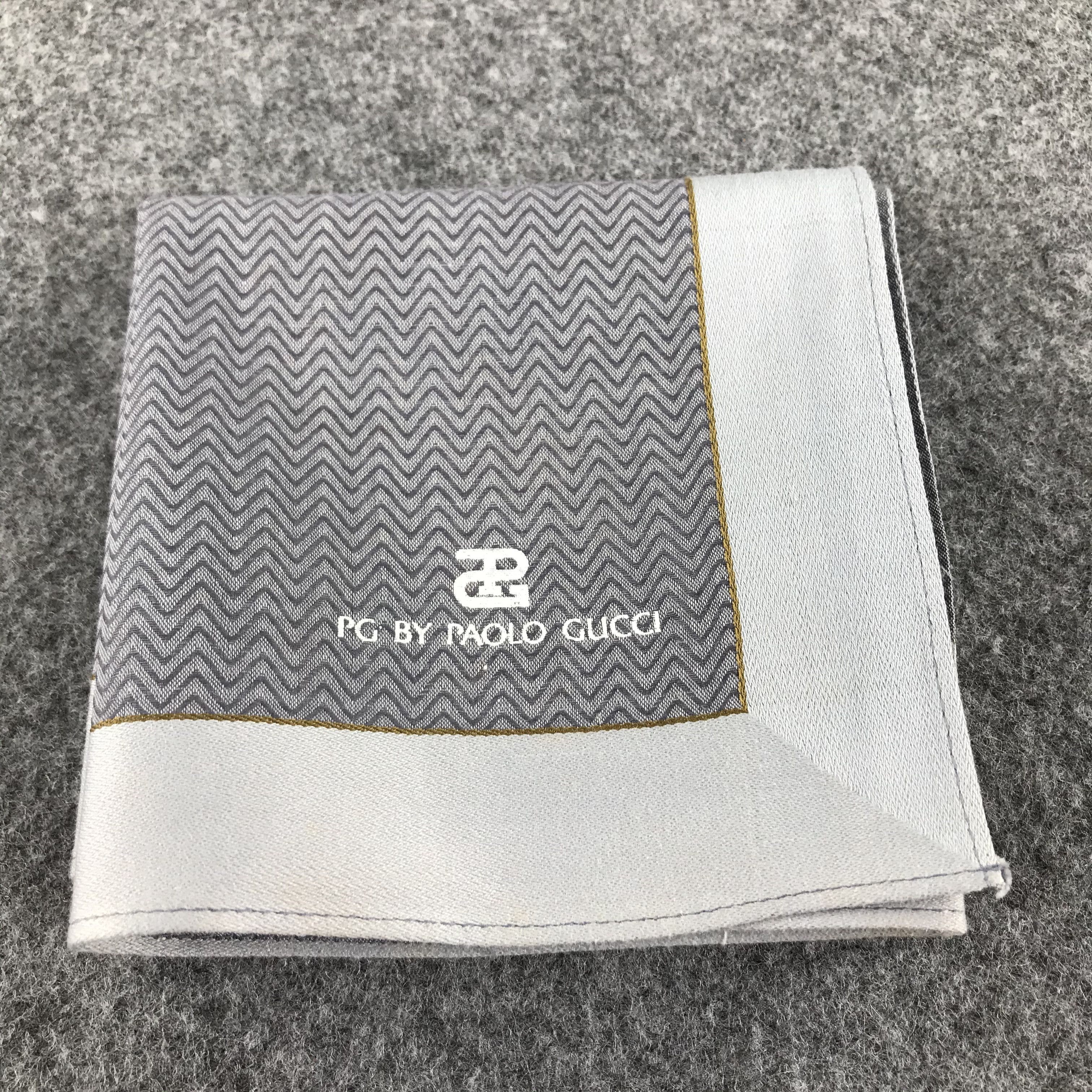 Paolo Gucci PG by Paolo Gucci Handkerchief Neckerchief Bandana H208 Size ONE SIZE - 8 Thumbnail
