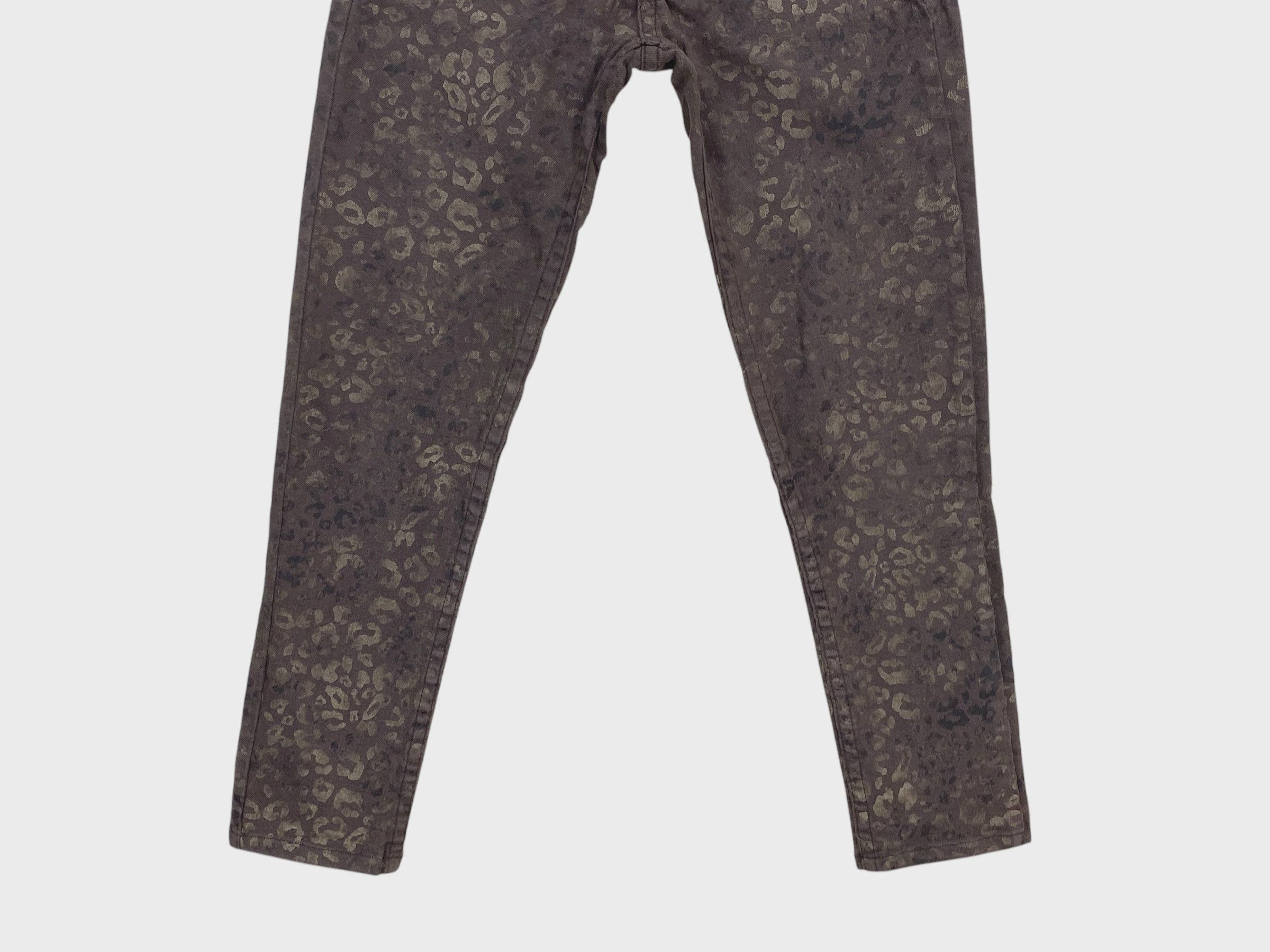 Japanese Brand × Rockstar Games Red Pepper Pants Leopard Print Pants Size 27" / US 4 / IT 40 - 4 Thumbnail