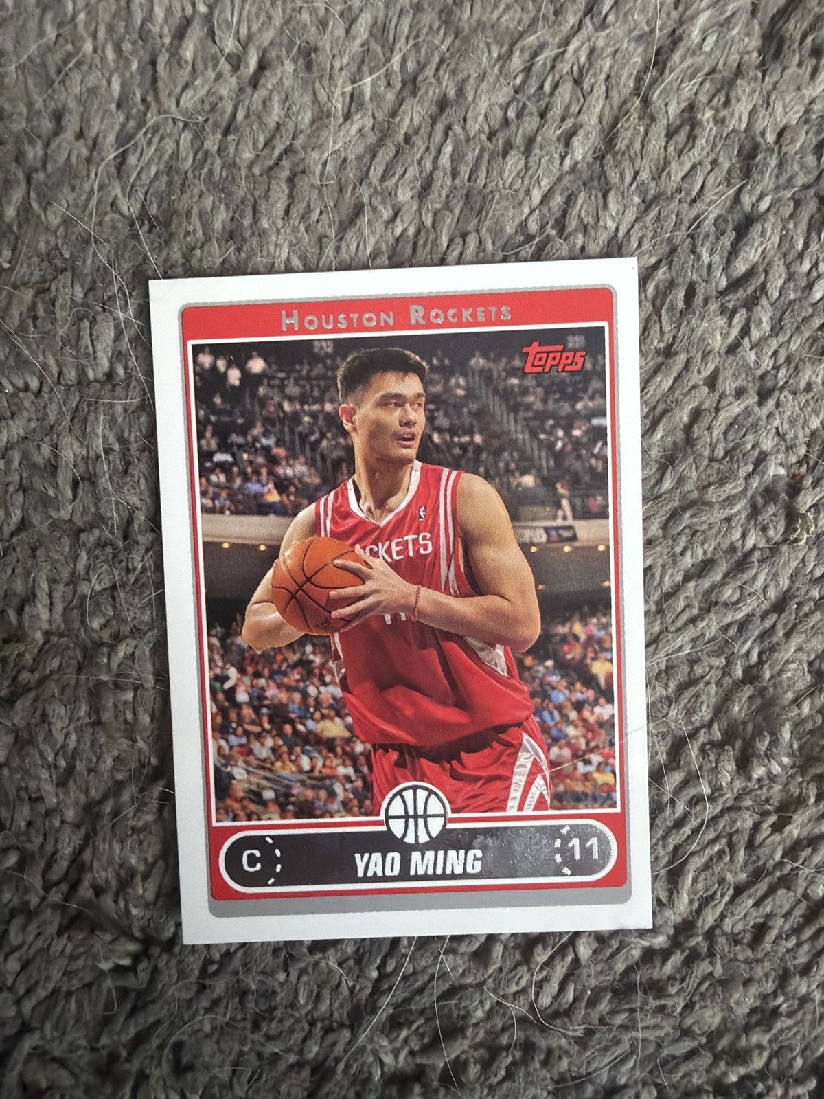 NBA 2006 Topps #77 Yao Ming Card Size ONE SIZE - 1 Thumbnail