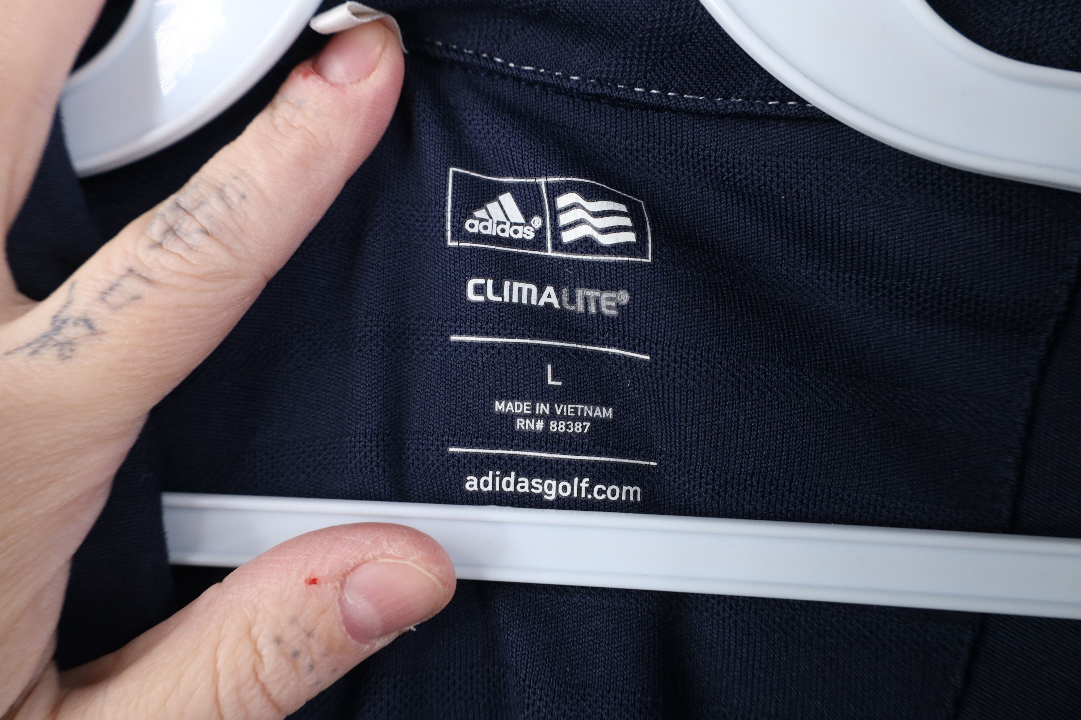 Adidas Adidas University of Toledo Golf Long Sleeve Polo Shirt Size US L / EU 52-54 / 3 - 6 Thumbnail