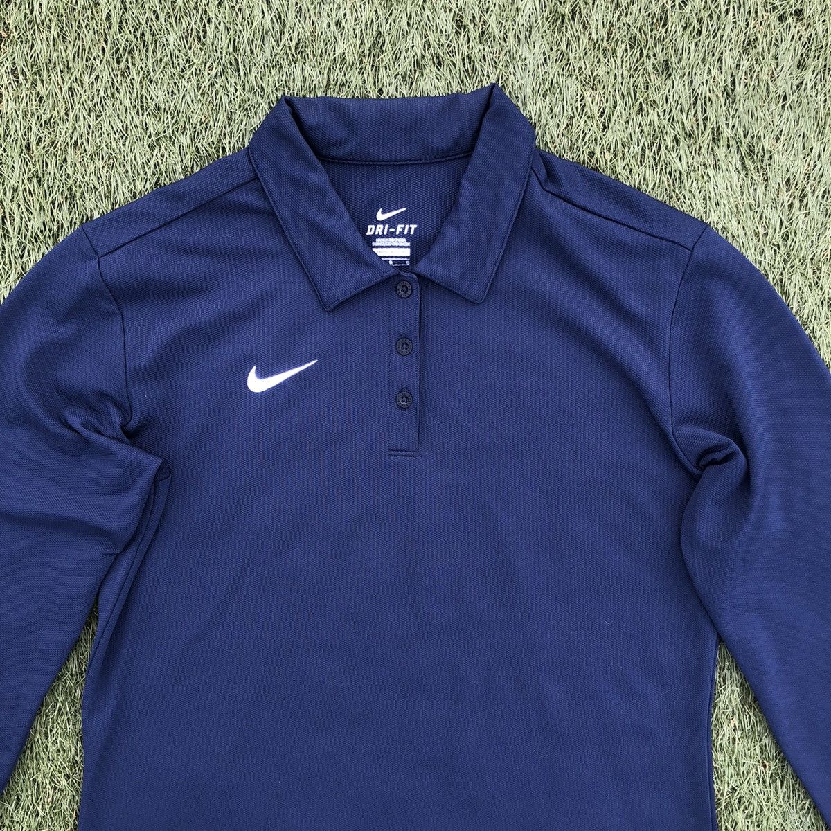 Nike × Vintage Nike longsleeve polo jersey Size US L / EU 52-54 / 3 - 3 Thumbnail
