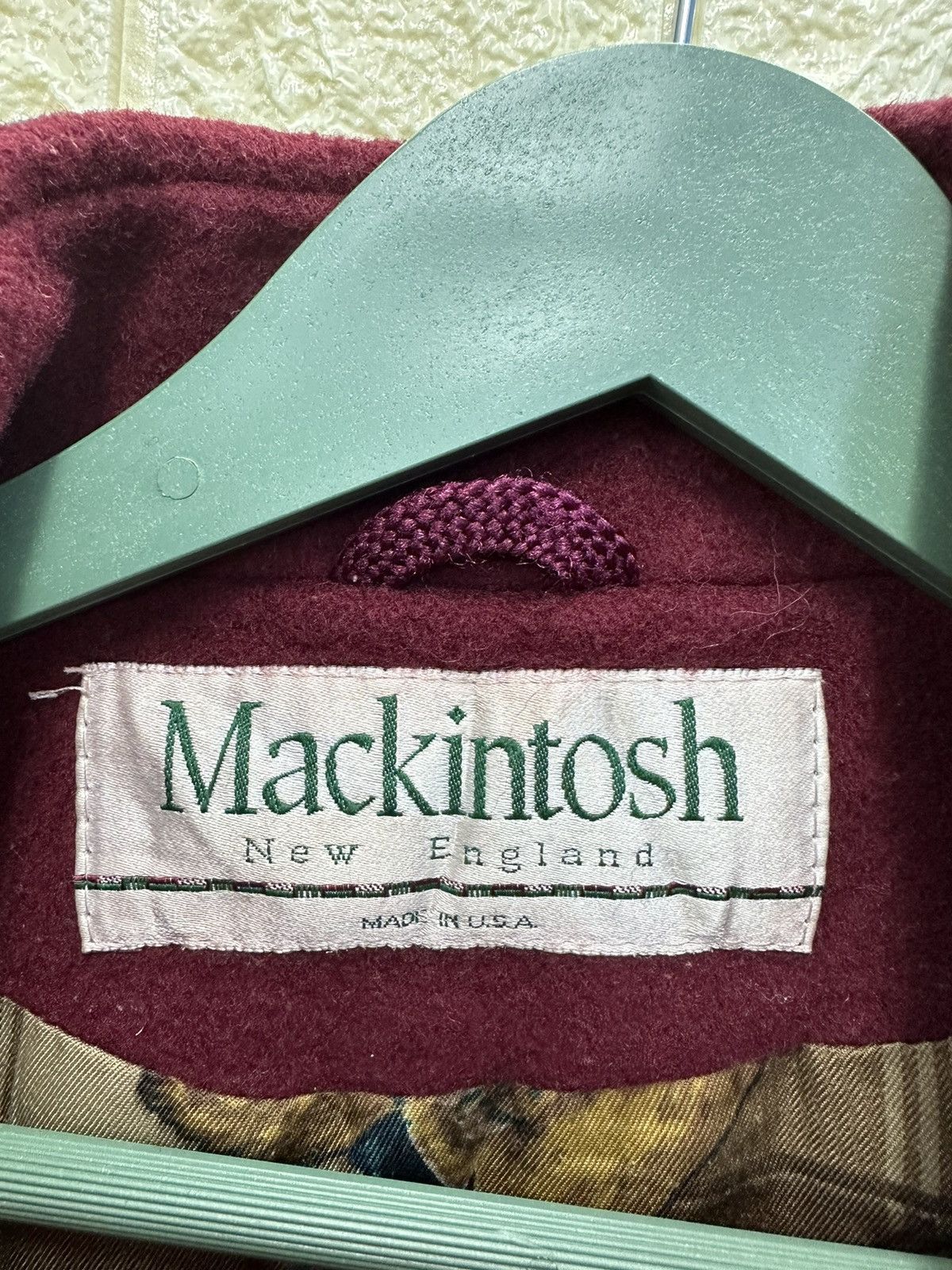 Mackintosh × Vintage Vintage Mackintosh USA Wool Jacket MJ18 Size US M / EU 48-50 / 2 - 12 Thumbnail