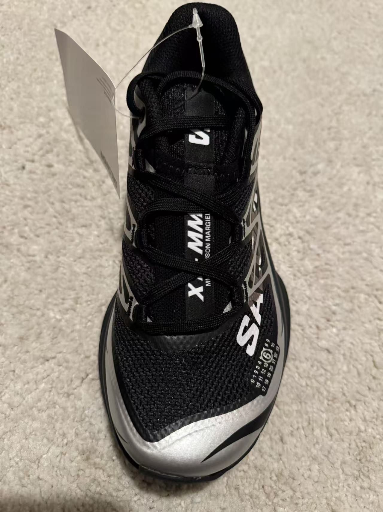 Maison Margiela × Salomon Salomon XT-MM-6 x MM6 Maison Margiela Sneakers Black Silver Size US 6 / IT 36 - 6 Thumbnail