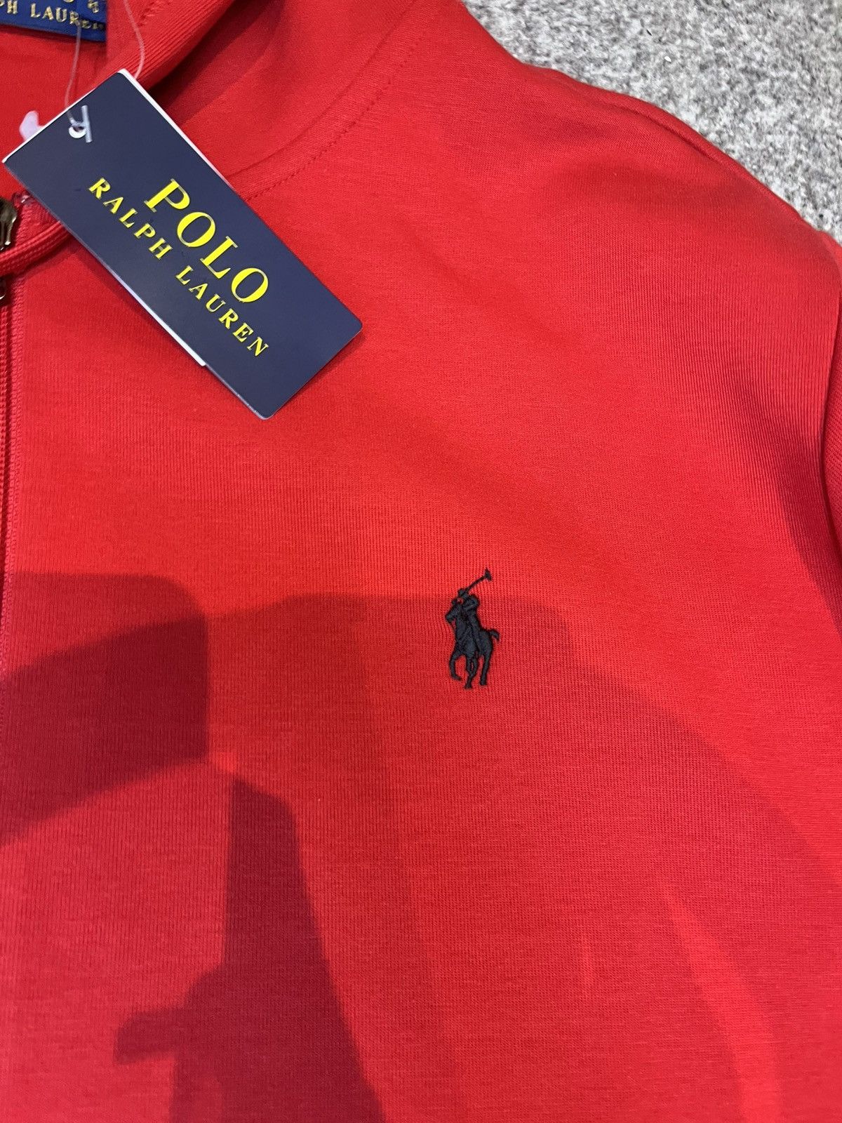 Ralph Lauren Polo Ralph Lauren Double-Knit Full-Zip Hoodie Size US XL / EU 56 / 4 - 4 Thumbnail