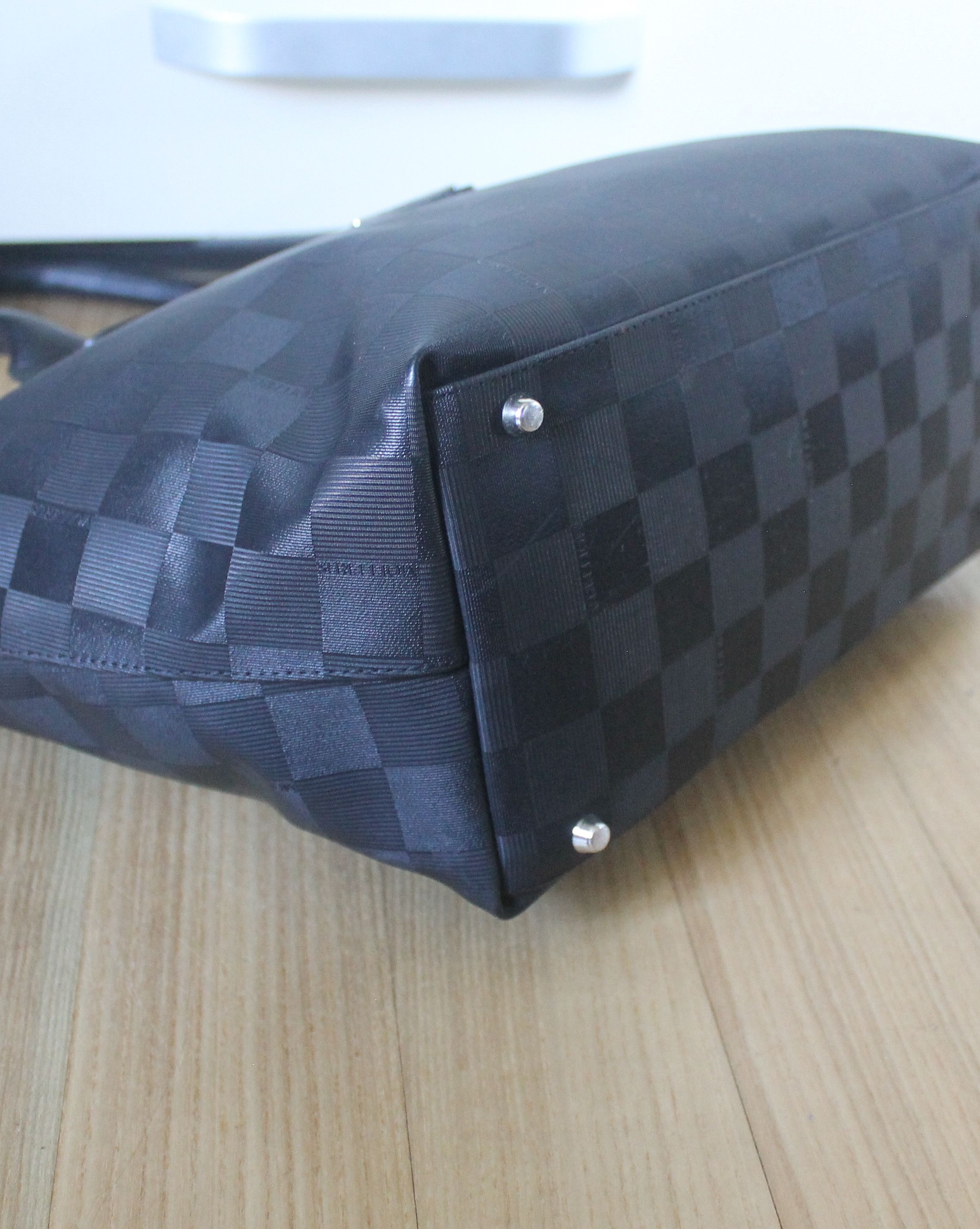 MCM × Maison Mollerus × Vintage Maison Mollerus MM black monogram bag Size ONE SIZE - 6 Thumbnail
