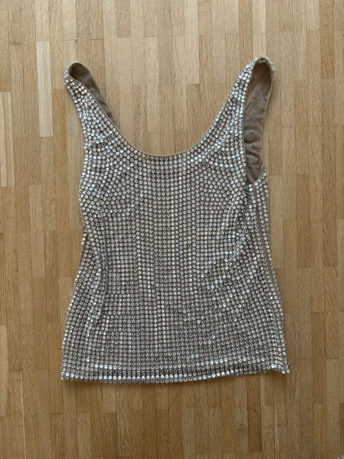 Other Giuseppe di Morabito Tank Top Silver Size M / US 6-8 / IT 42-44 - 3 Thumbnail