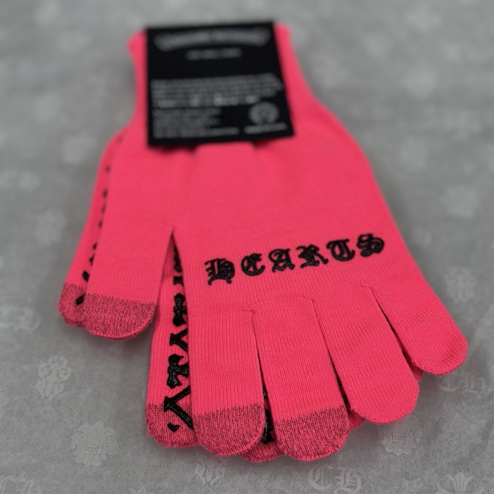 Chrome Hearts Chrome Hearts Work Gloves ' Pink ' | BRAND NEW! Size ONE SIZE - 7 Thumbnail