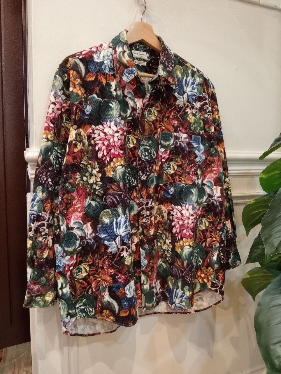 Paul Smith VINTAGE PAUL SMITH LONDON FLORAL OVERPRINT OVERSIZED SHIRT Size US M / EU 48-50 / 2 - 1 Thumbnail