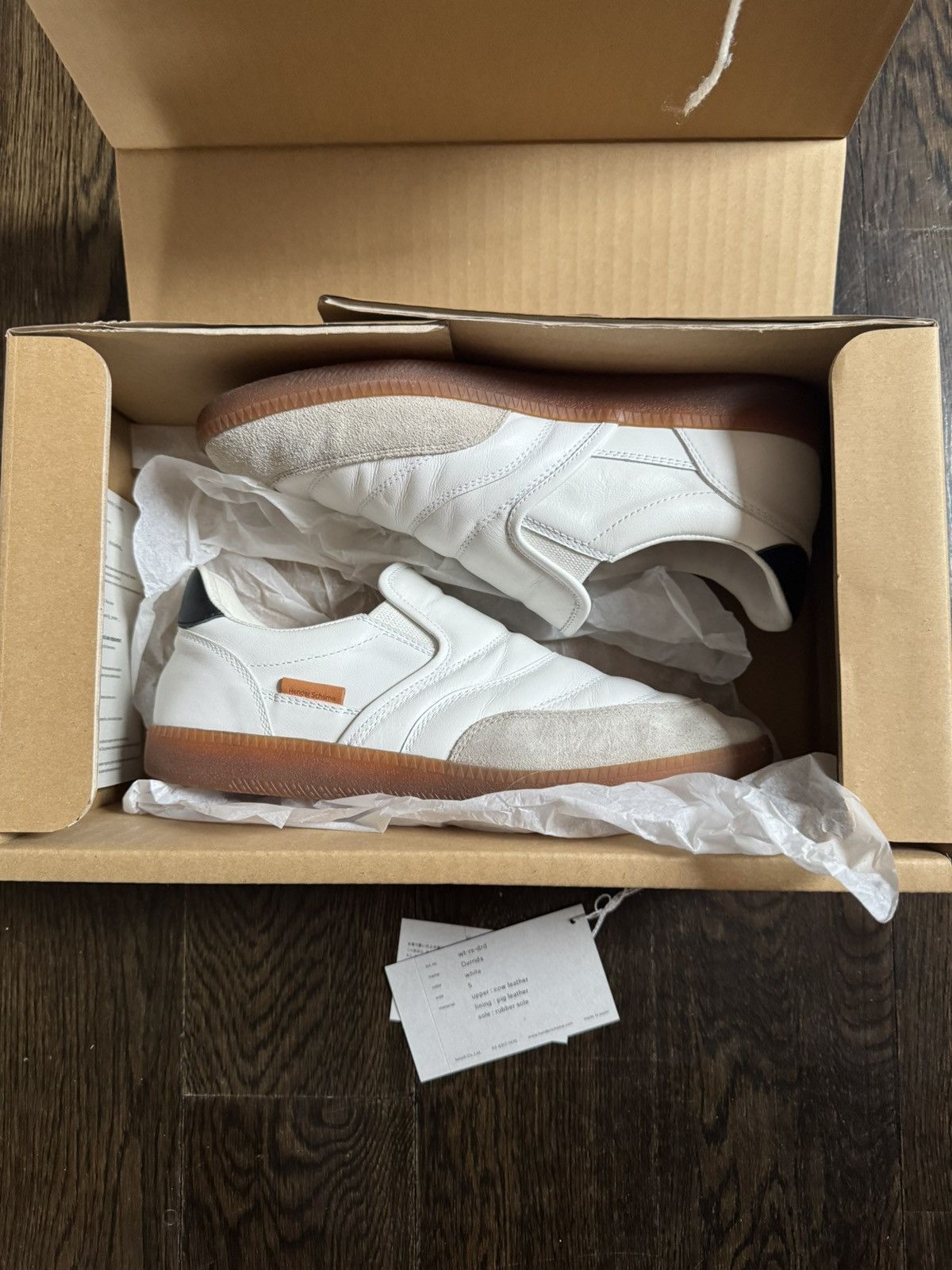 Hender Scheme Hender Scheme Derrida - White Size US 9 / EU 42 - 2 Thumbnail