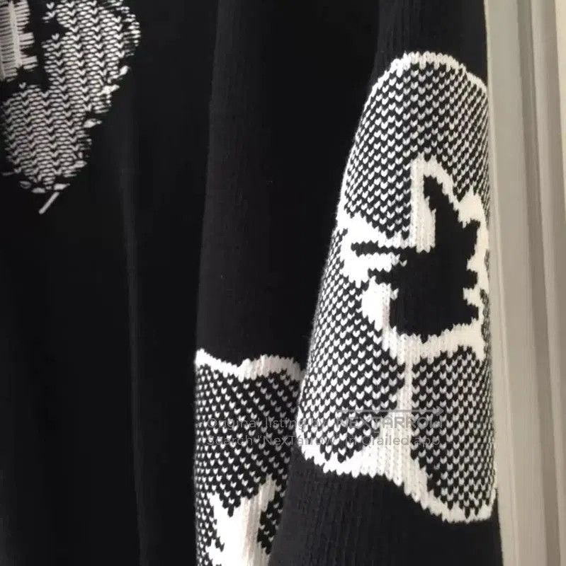 Max Mara MaxMara Black Floral Print Lightweight Cardigan . Size S / US 4 / IT 40 - 6 Thumbnail