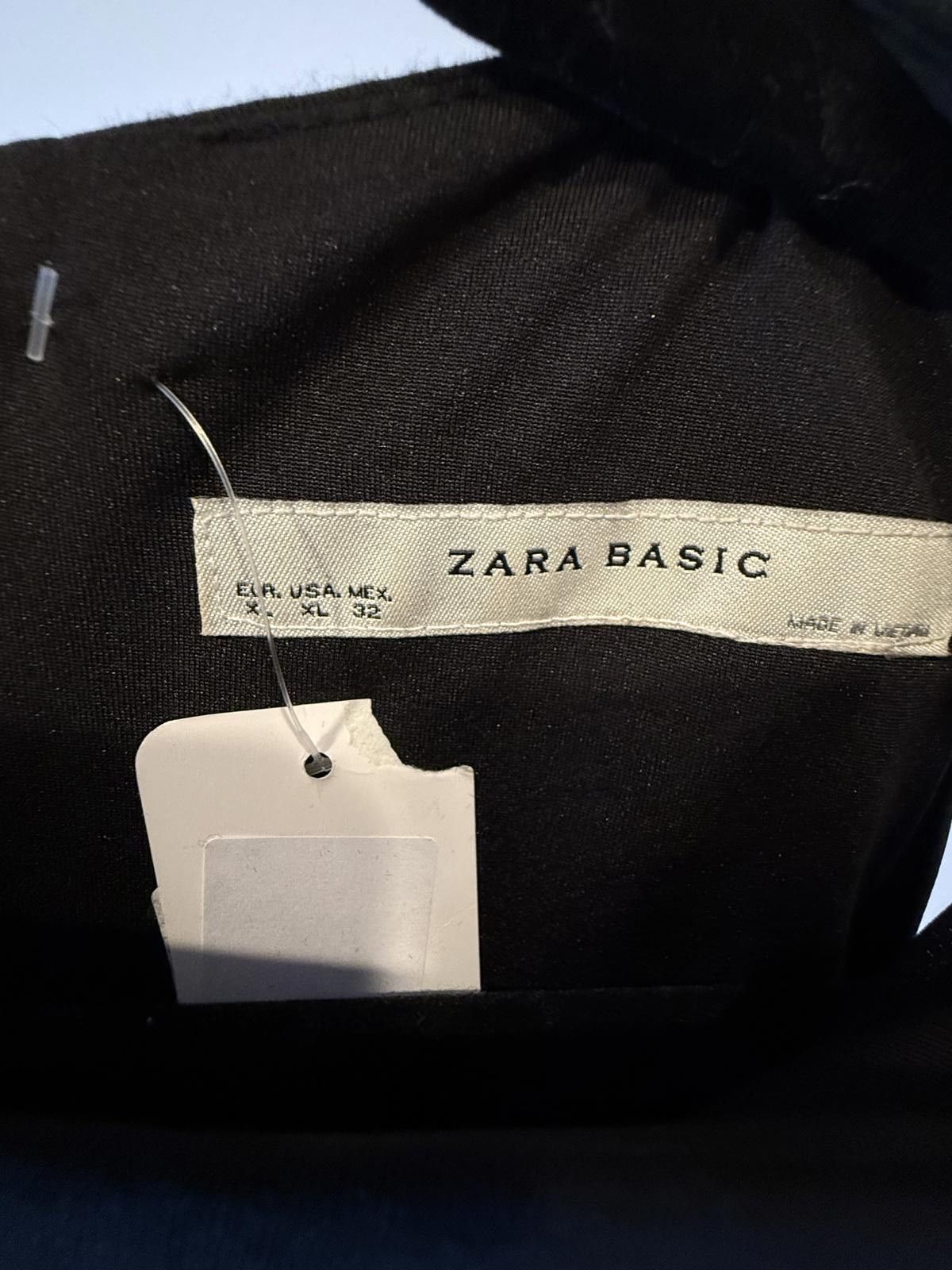 Zara Zara Black Sleeveless Dress with Stylish Panels, Size XL Size XL / US 12-14 / IT 48-50 - 3 Thumbnail