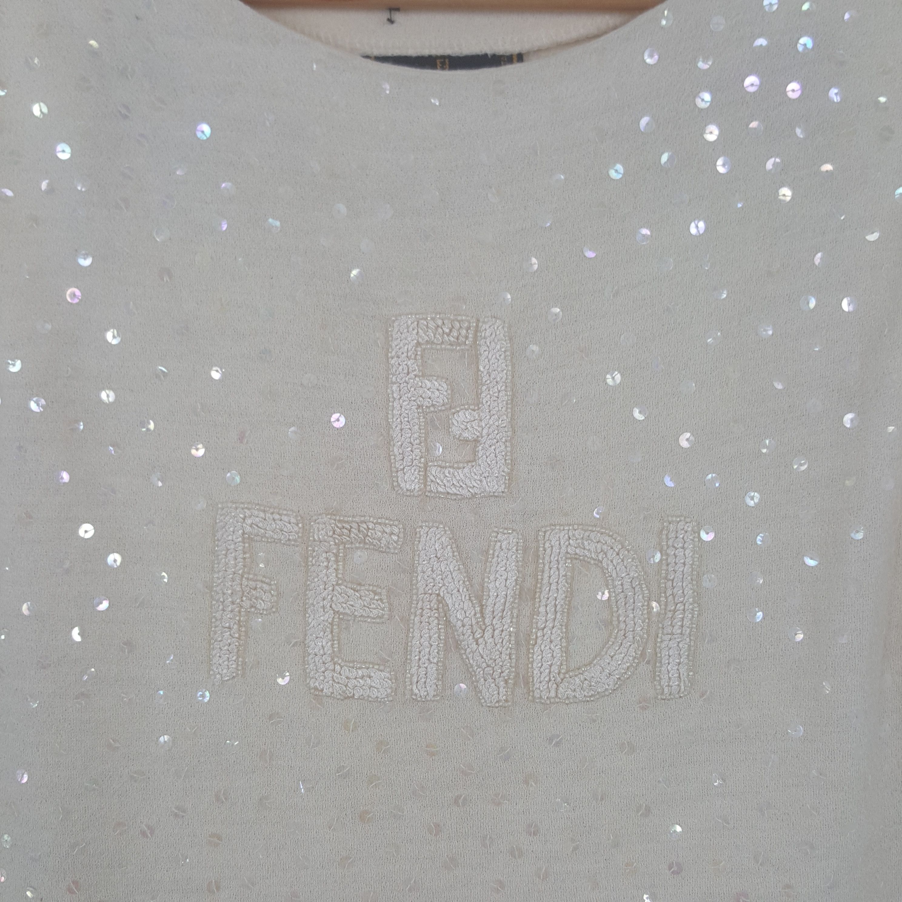 Fendi × Vintage Vintage Fendi Italian Brand Tank Top Size S / US 4 / IT 40 - 2 Thumbnail