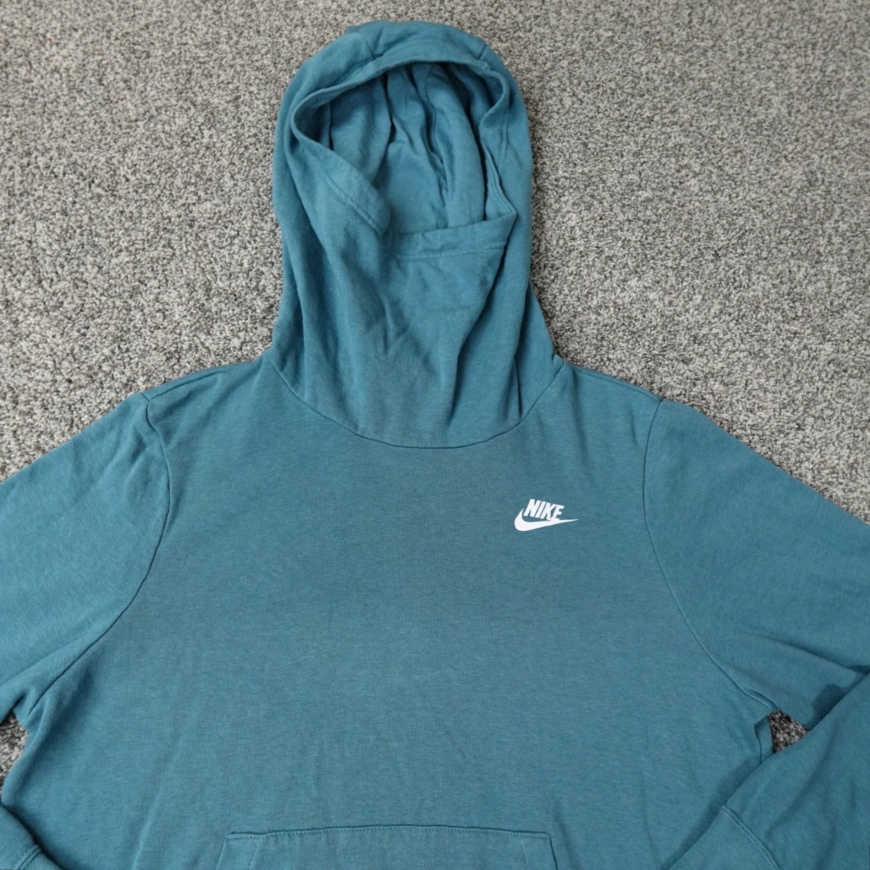 Nike Nike Sweater Mens Medium Blue Green Swoosh Outdoor Sweatshirt Hoodie Size US M / EU 48-50 / 2 - 3 Thumbnail