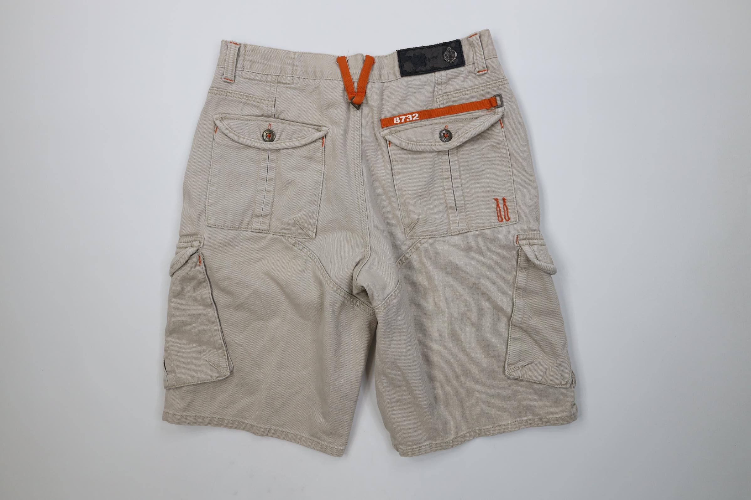 Vintage Vintage Y2K Eight 732 Streetwear Baggy Denim Cargo Shorts Size US 34 / EU 50 - 10 Thumbnail