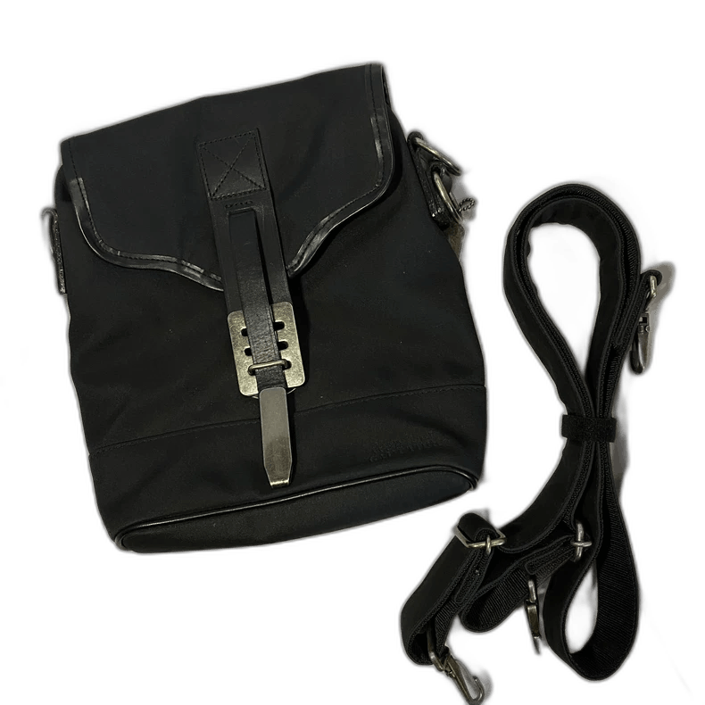 Jean Paul Gaultier Envelope Crossbody Bag in Black, Men's