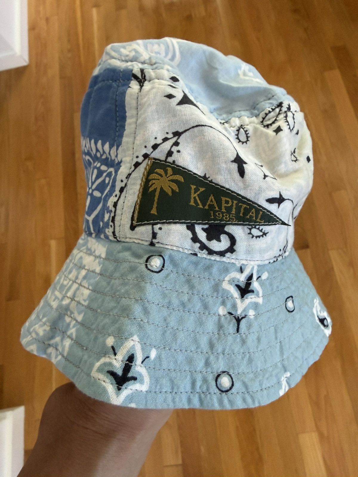 Kapital Kapital Bandana Patchwork Bucket hat Size ONE SIZE - 1 Thumbnail